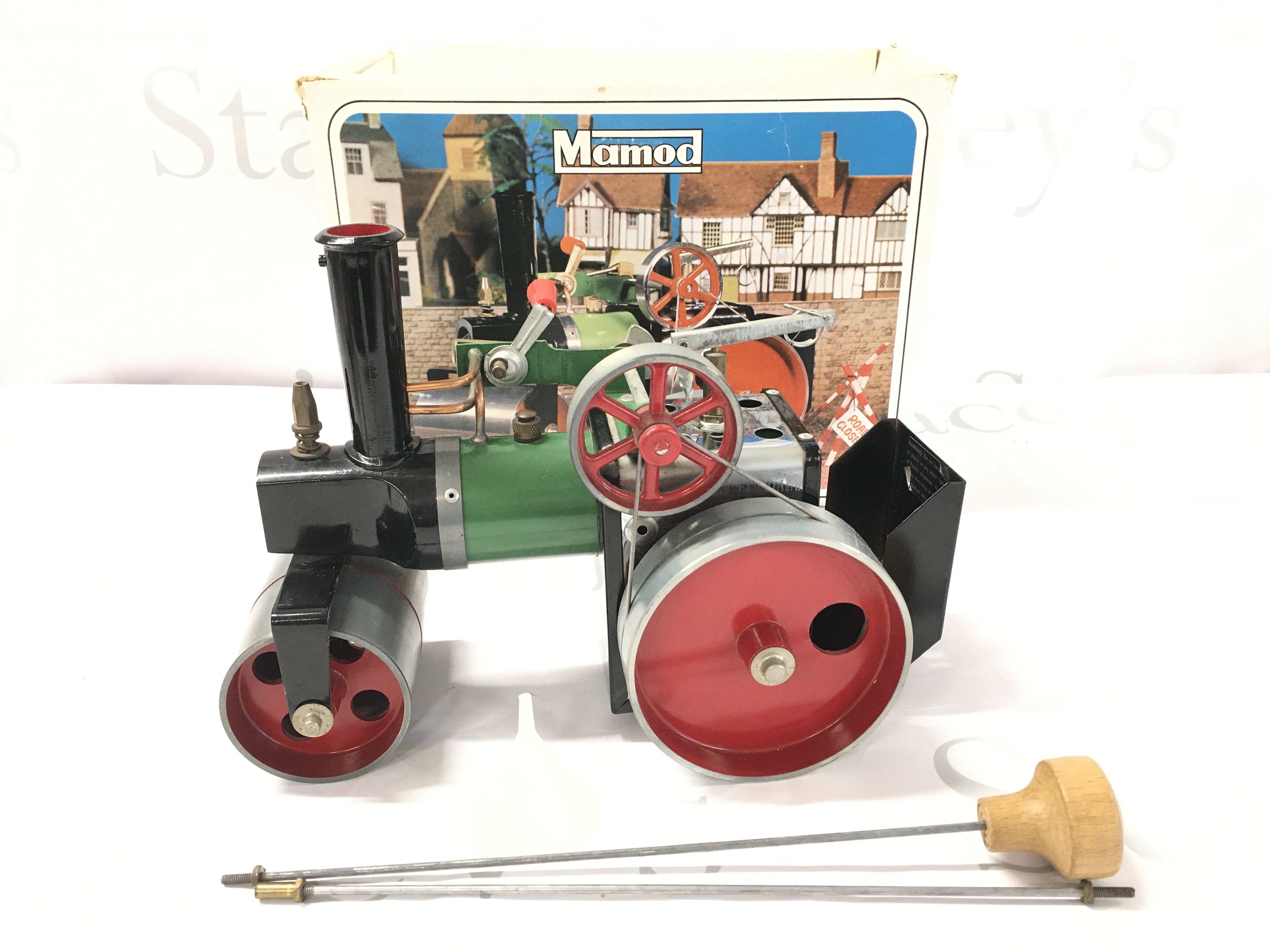 A Boxed Mamod Steam Roller S.R.1a. Un Fired. No Reserve.