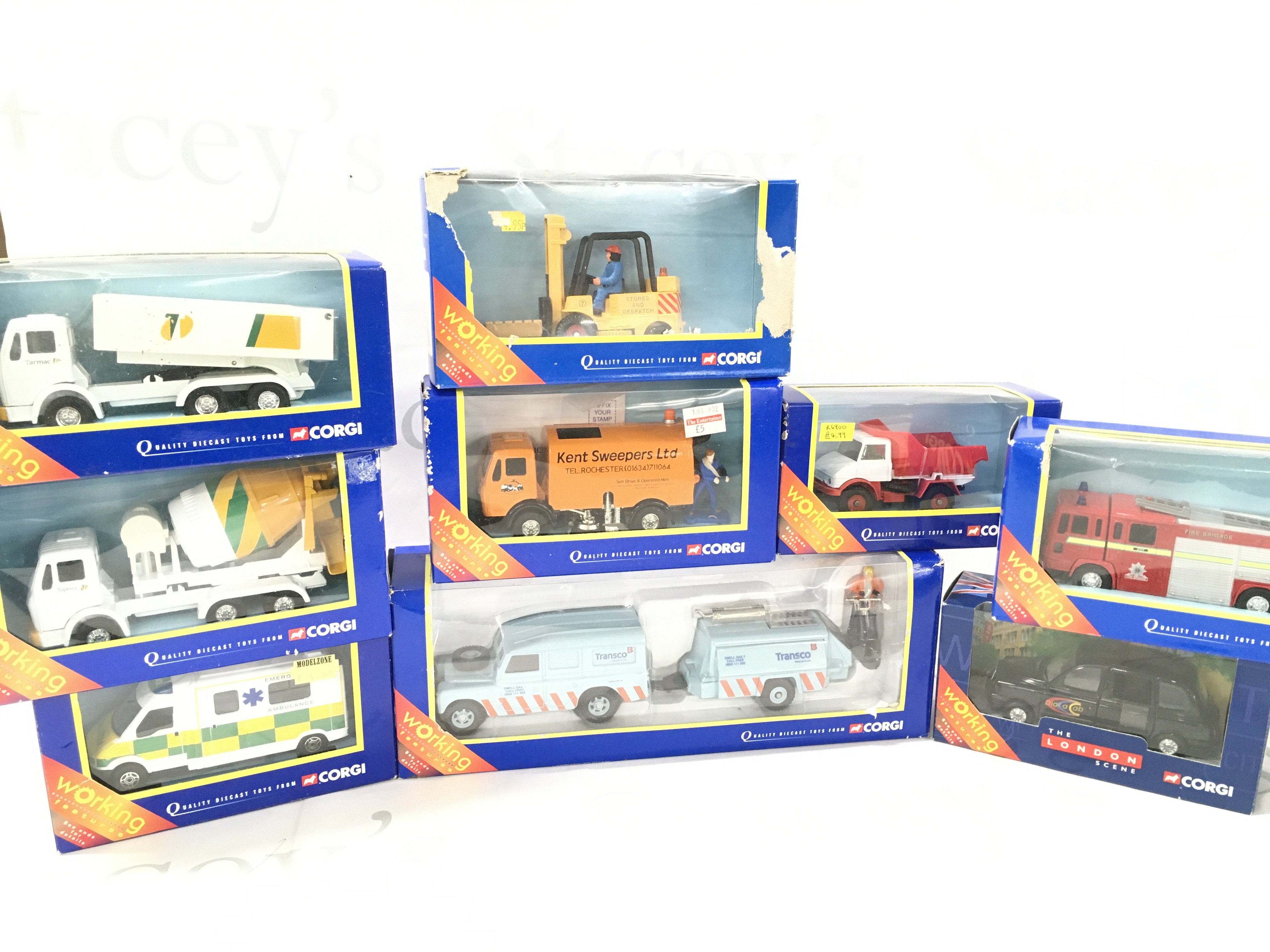 A Collection of Boxed Corgi Diecast. No Reserve.