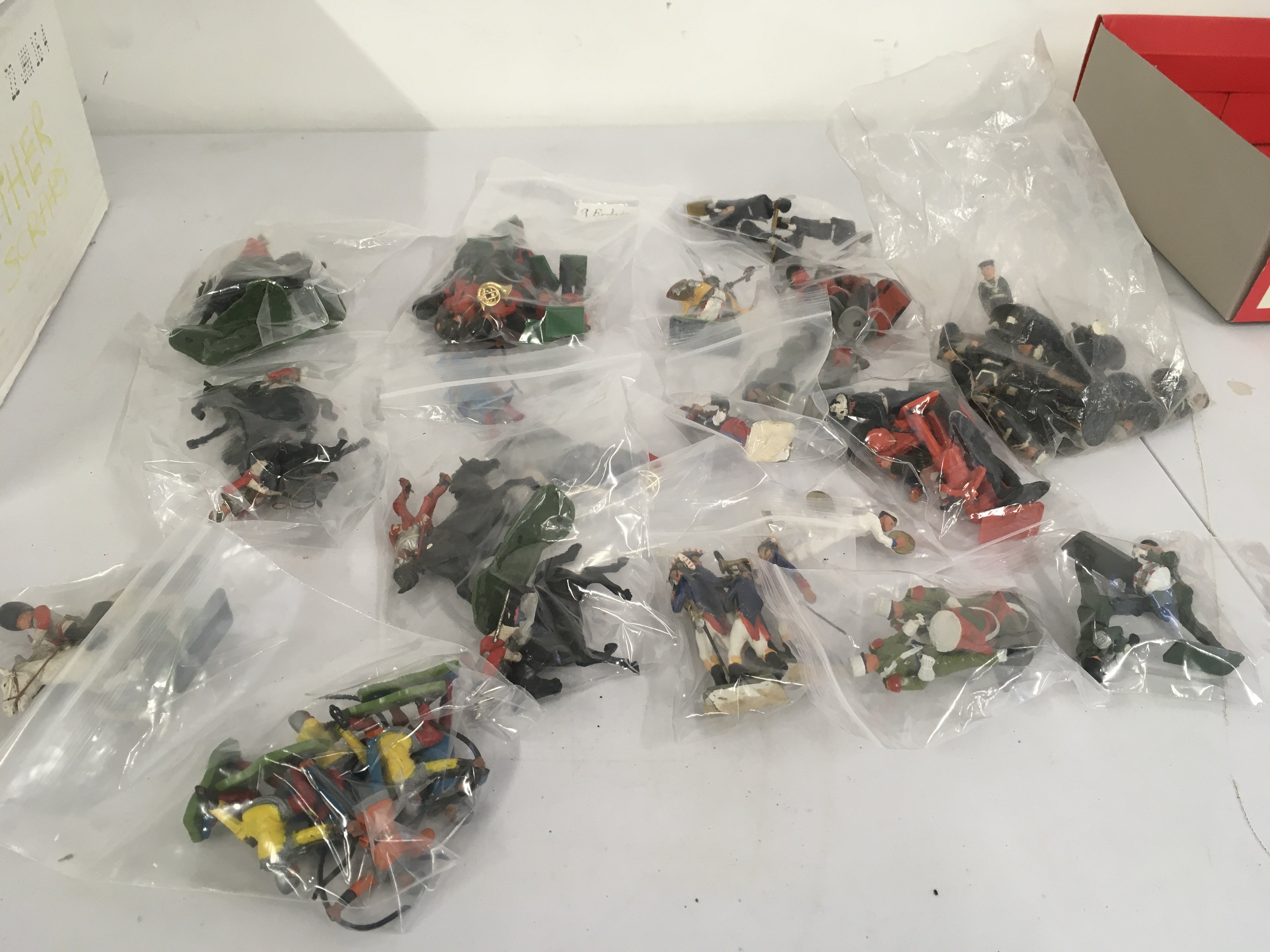 A collection of assorted plastic figures by Britains. Starlux. Etc. No reserve