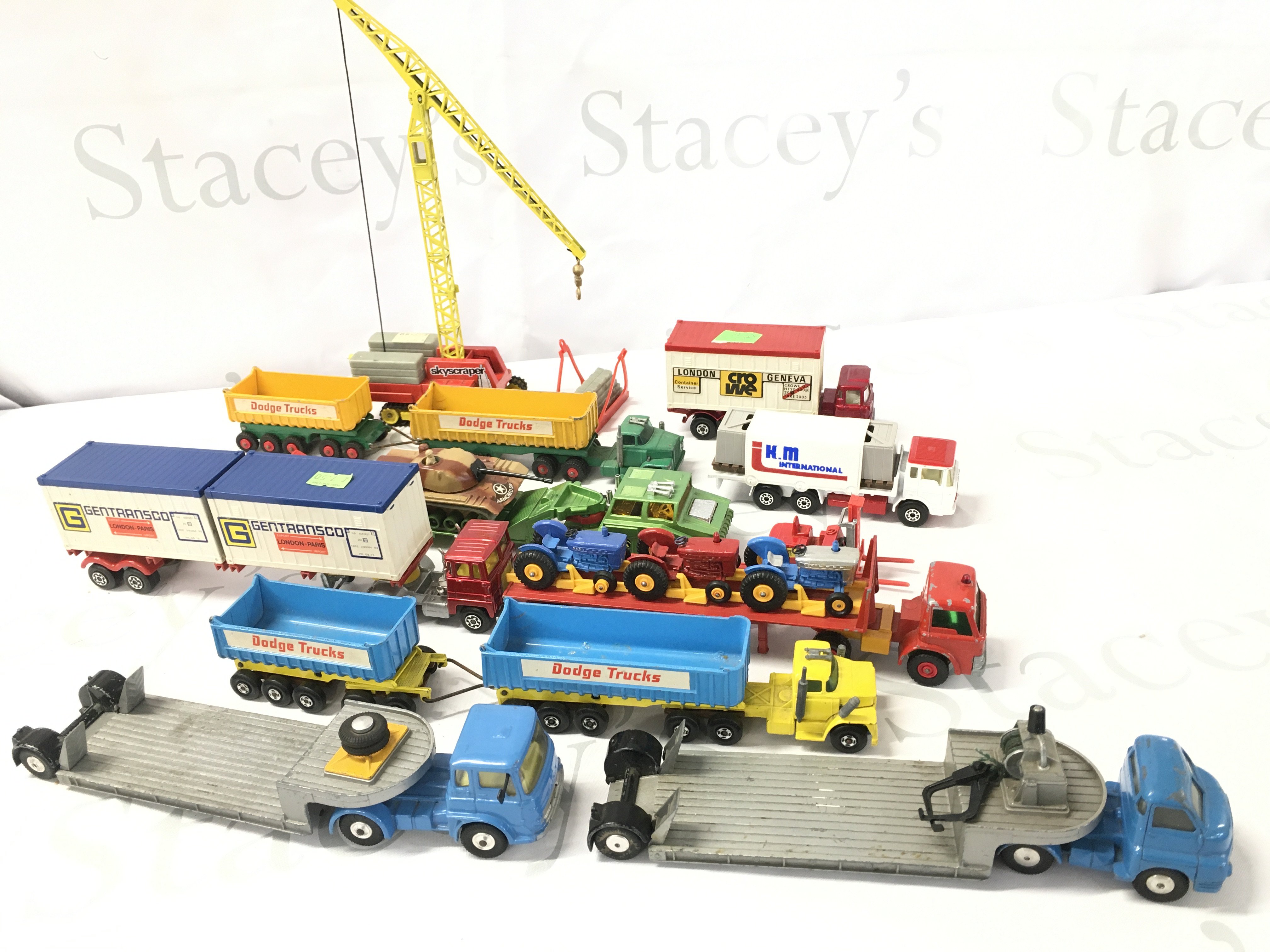 A Collection of Playworn Diecast By Matchbox and Corgi. No Reserve.
