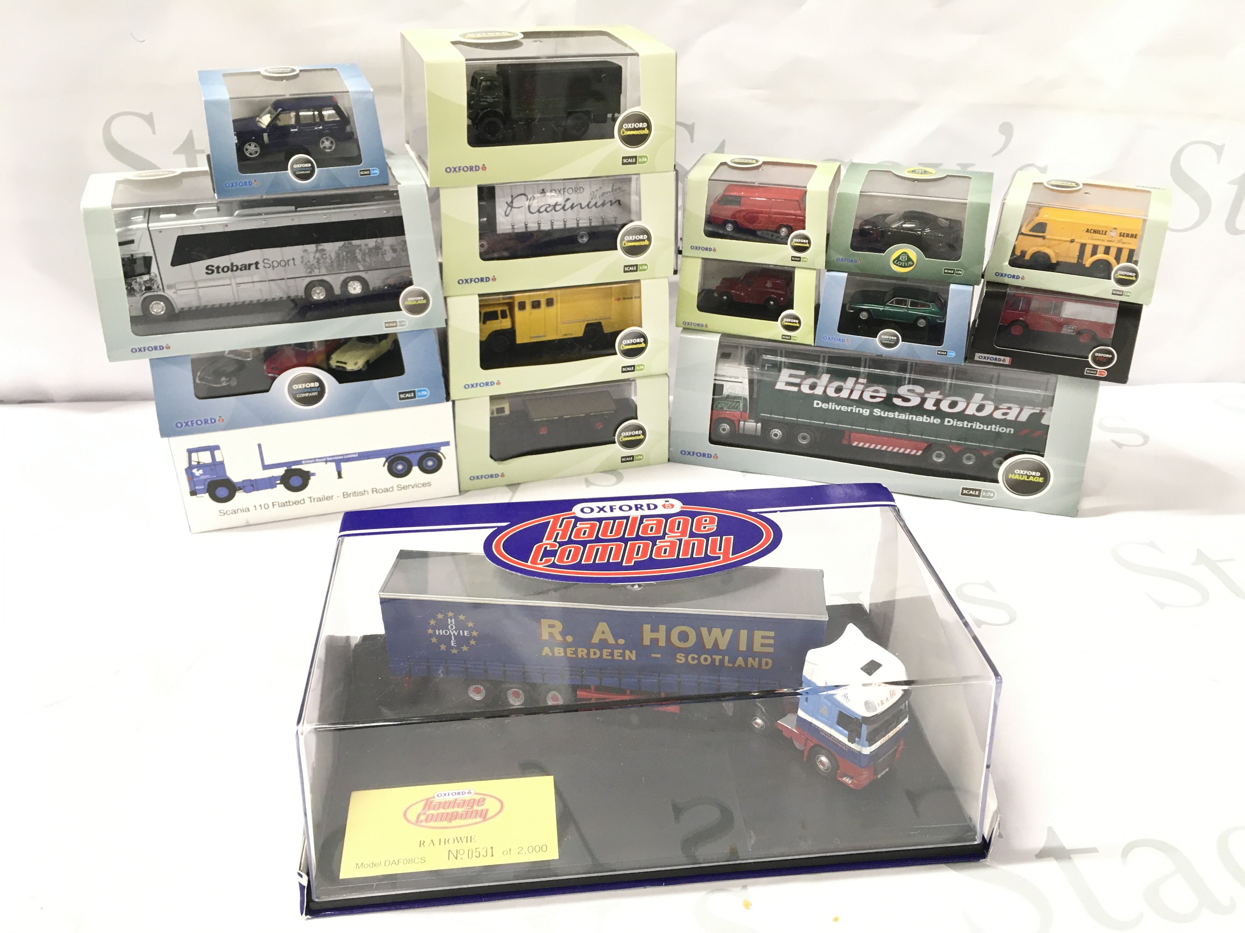 A Collection of Boxed Oxford Diecast. No Reserve.