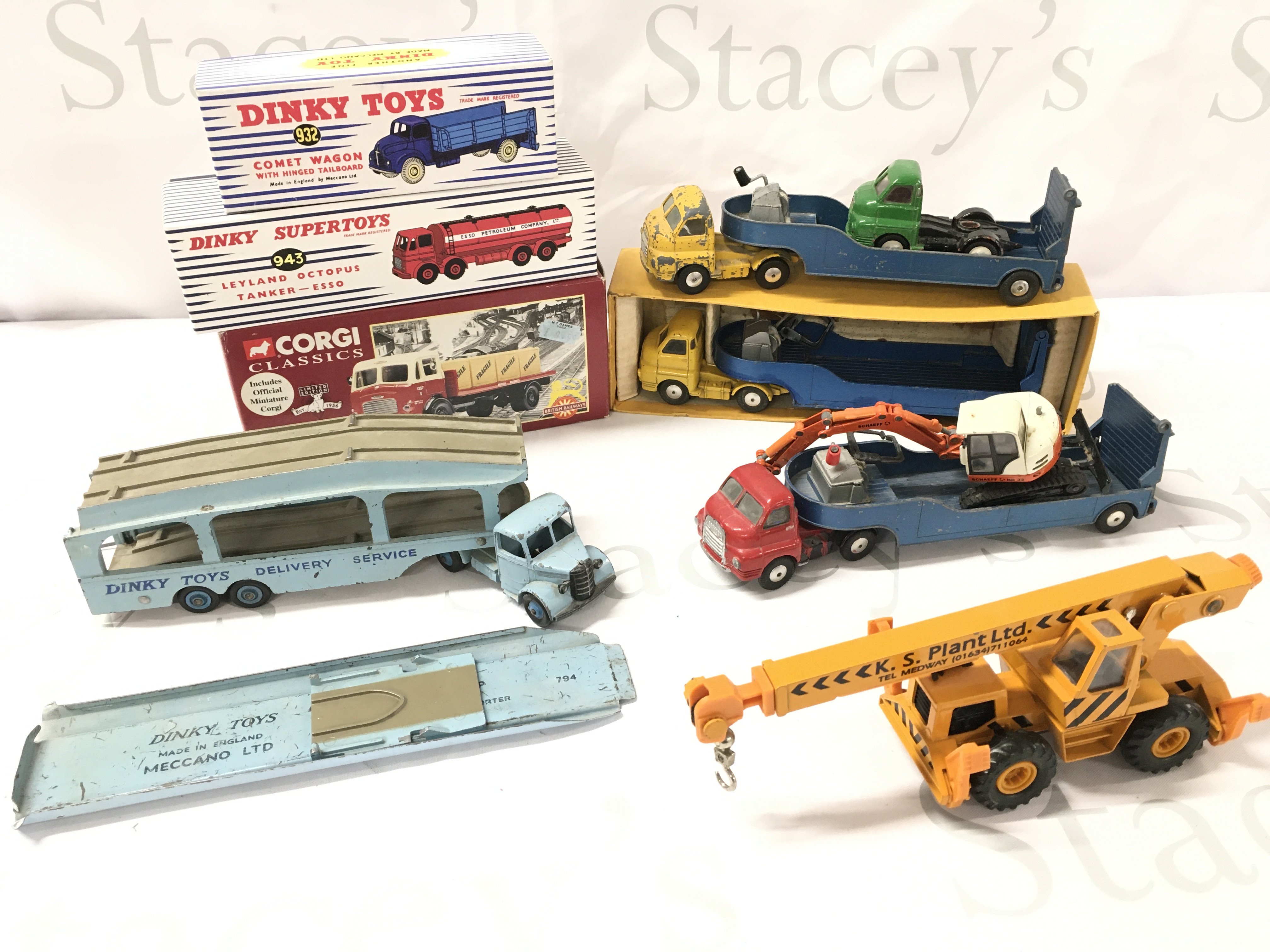 A Collection of Playworn and Boxed Diecast Including Corgi. Atlas. No Reserve.