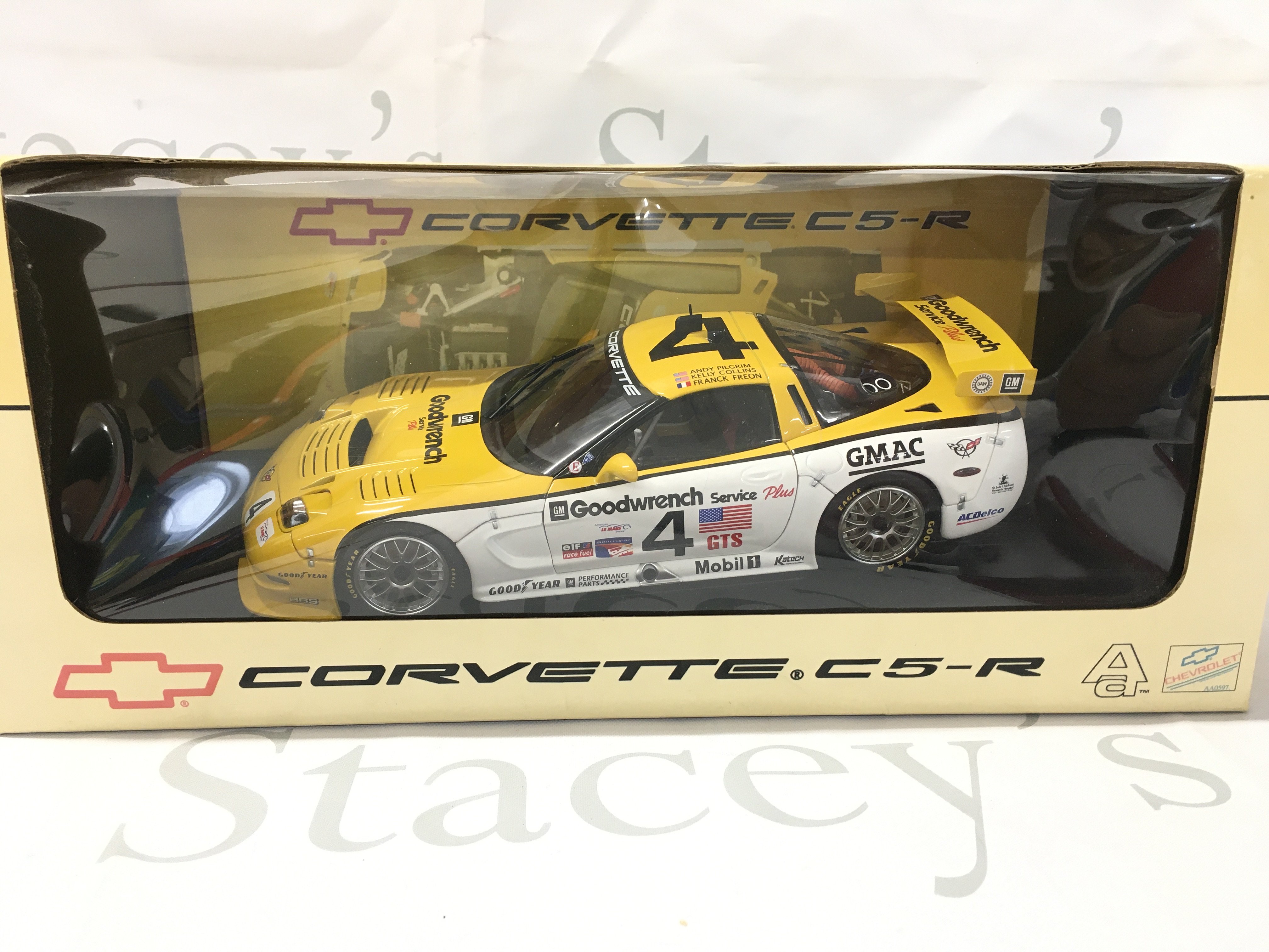 A Boxed Auto-Art Corvette C5-R. 1/18 Scale. No Reserve.