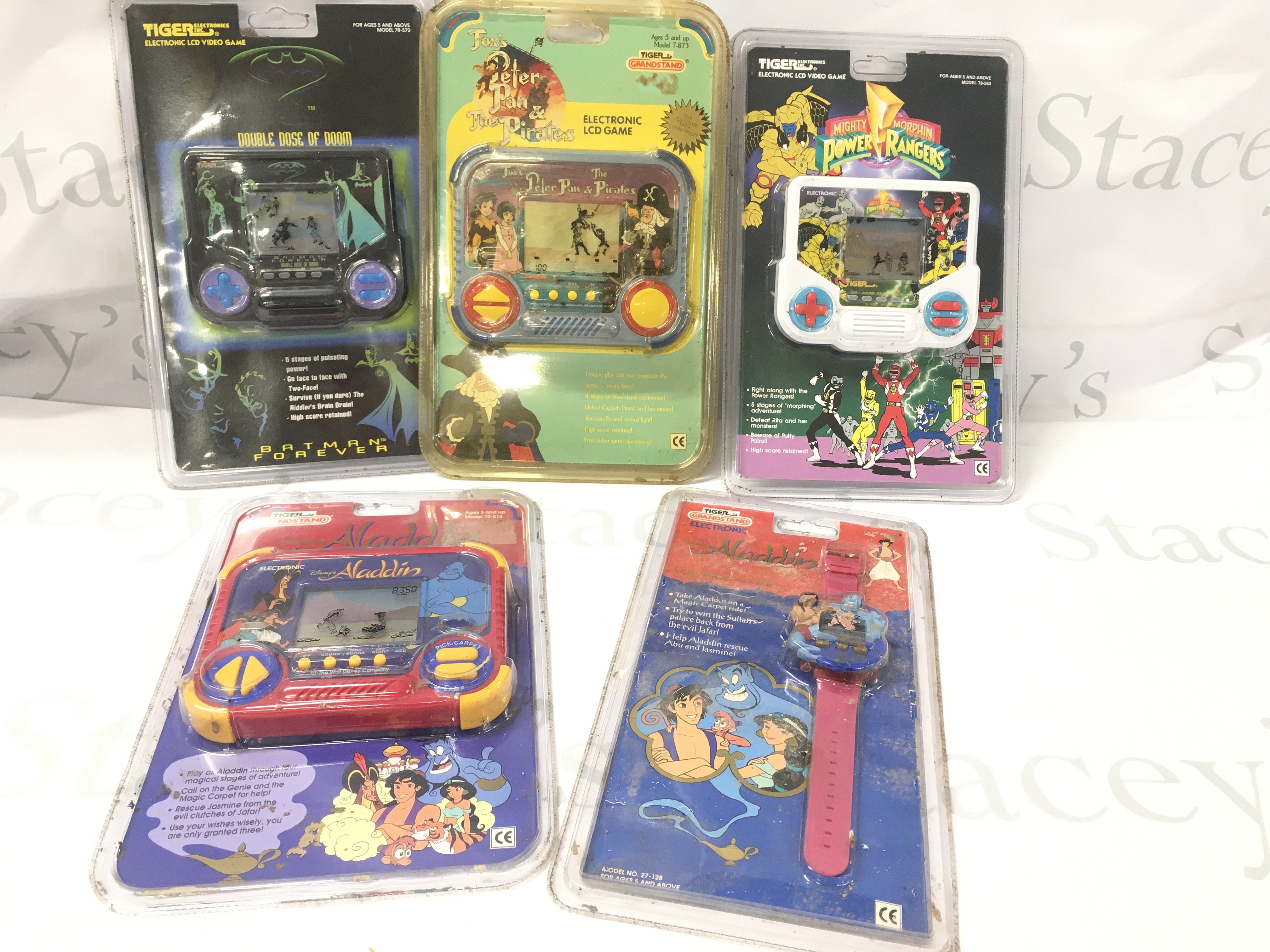 5 X Grandstand Electronic Games. All Sealed.