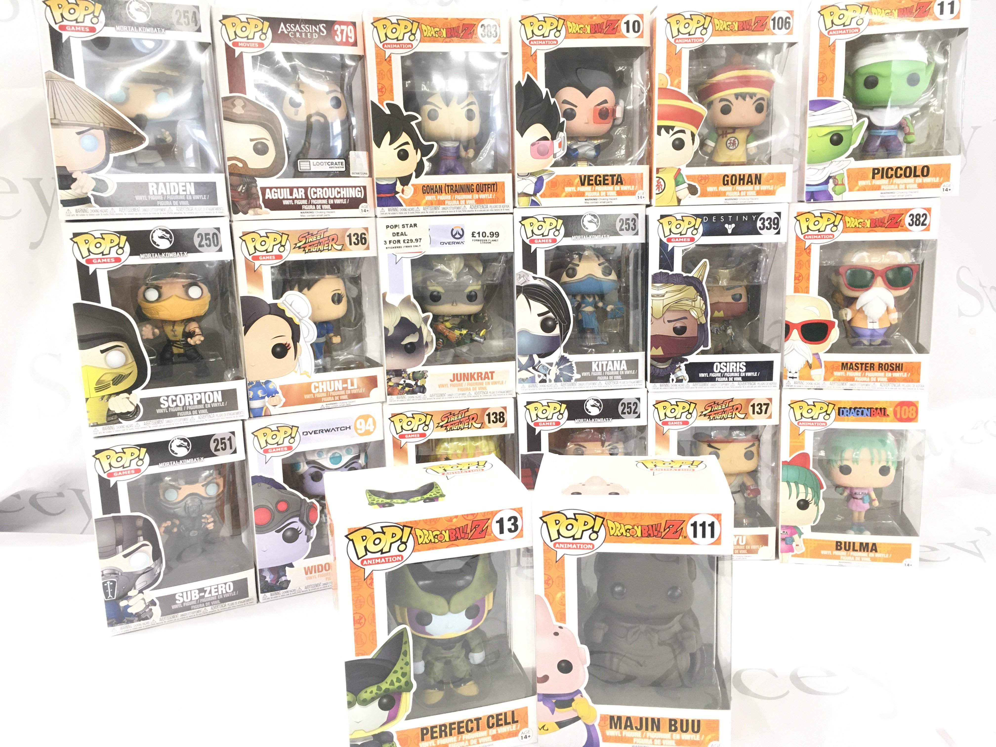 20 X Boxed Funko Pop Figures.