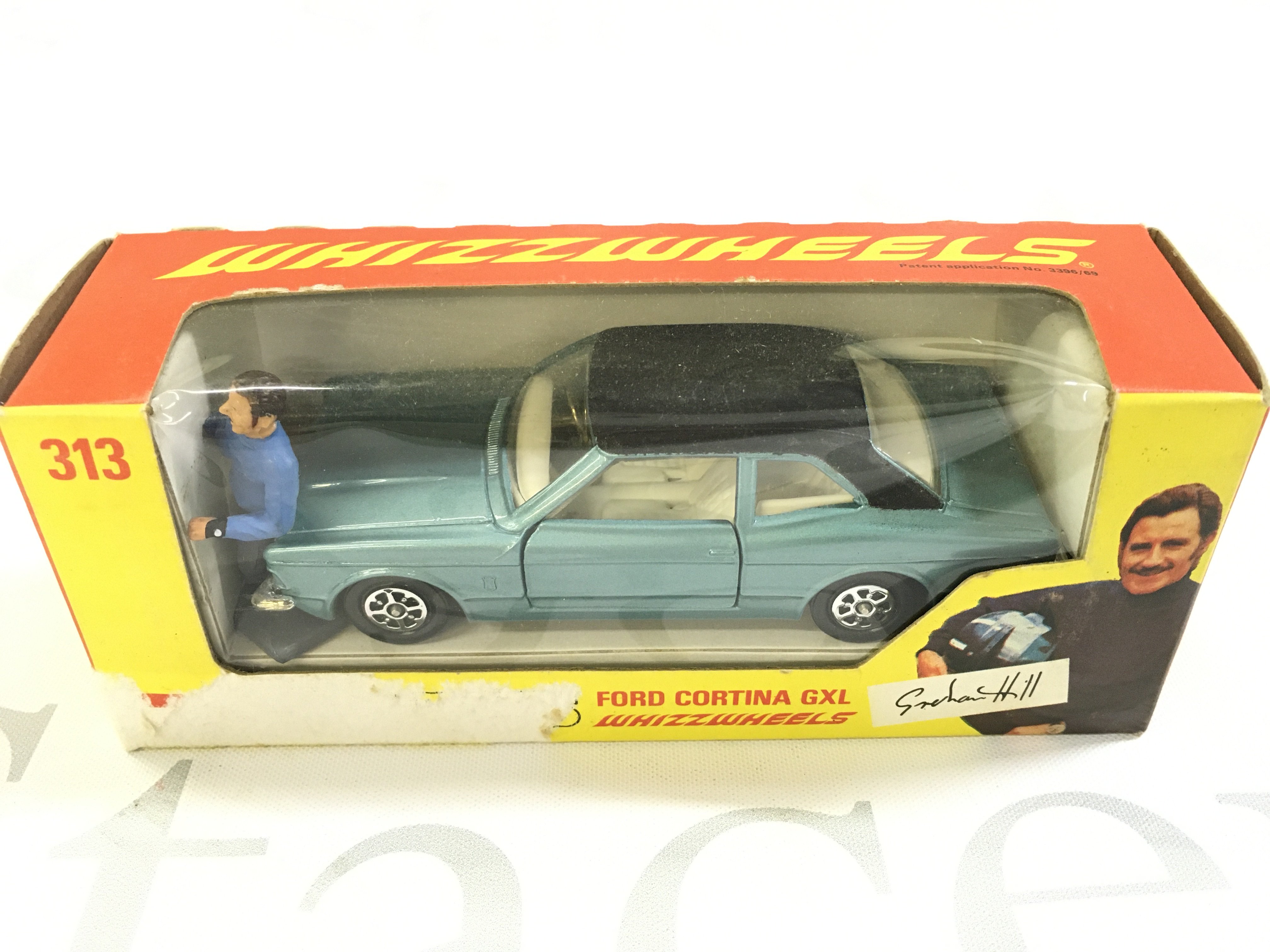 A Boxed Corgi Whizzwheels Ford Cortina GXL #313.