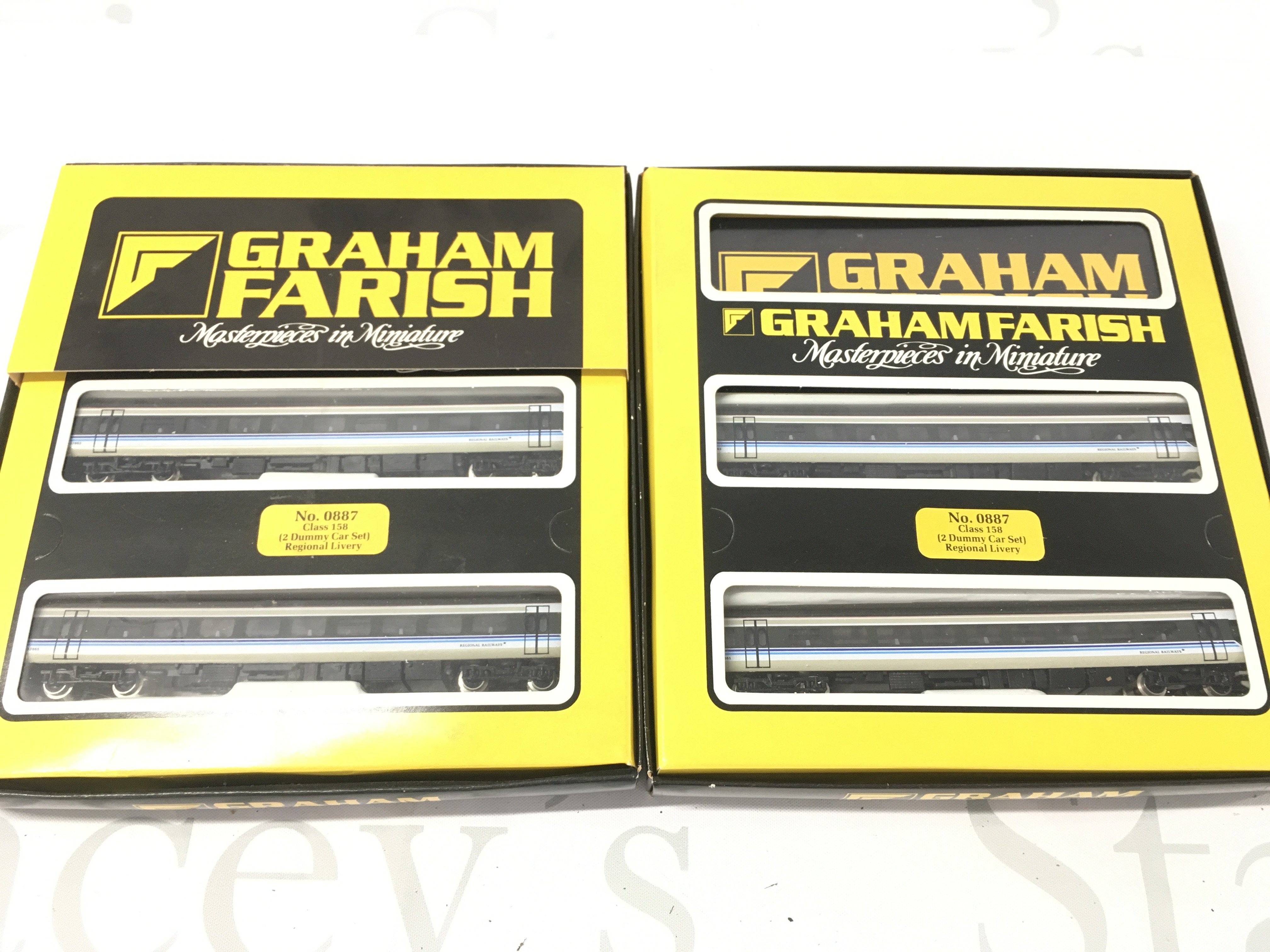 2 X Graham Farish. N Gauge. 2 Dummy. At Sets #0887. No Reserve
