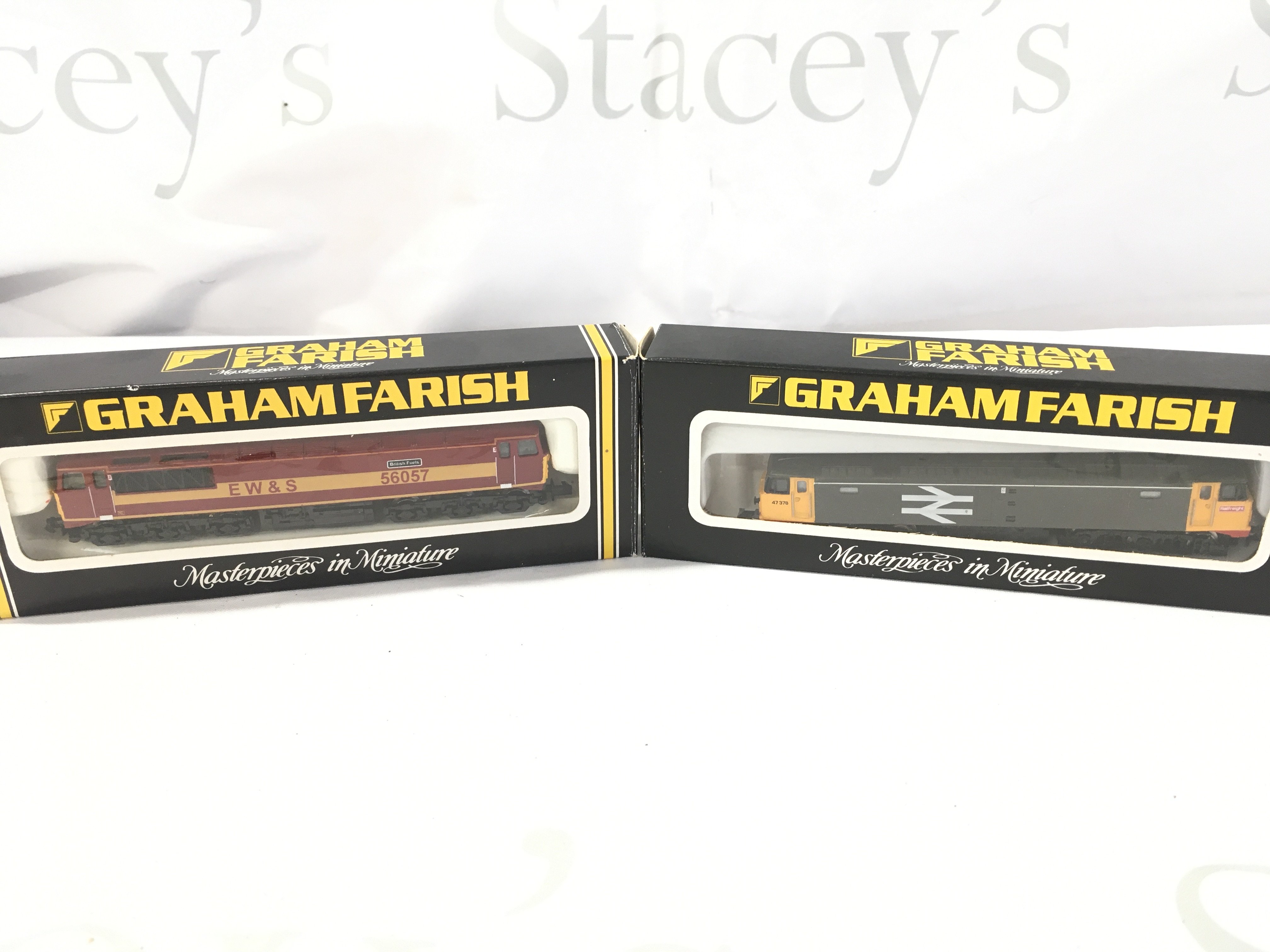 2 X Boxed Graham Farish N Gauge Locomotives. Both Diesels.