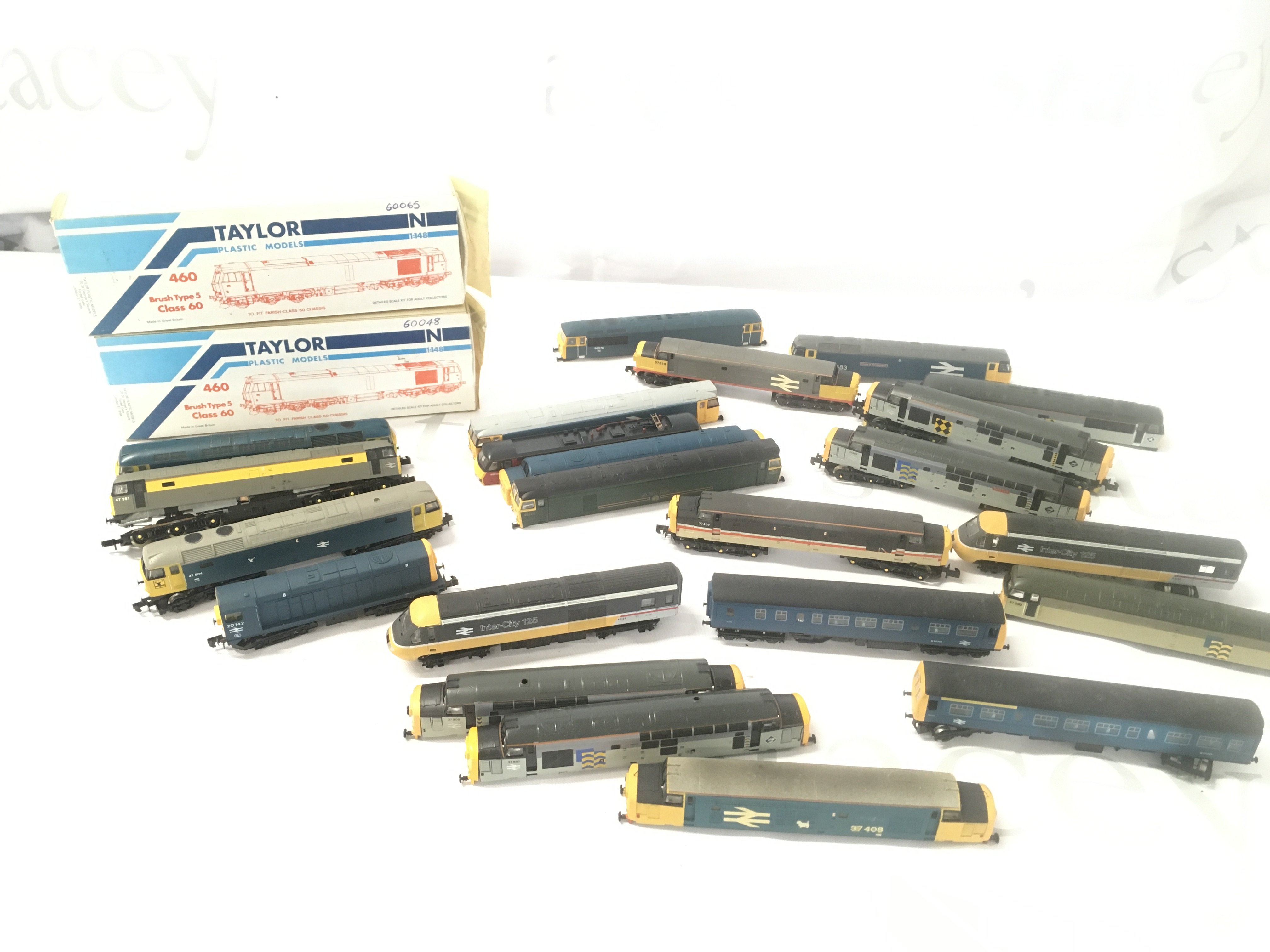 A Collection of N Gauge Locomotives and Spare Parts. All Non Runners. Ideal For Spate Parts Etc.