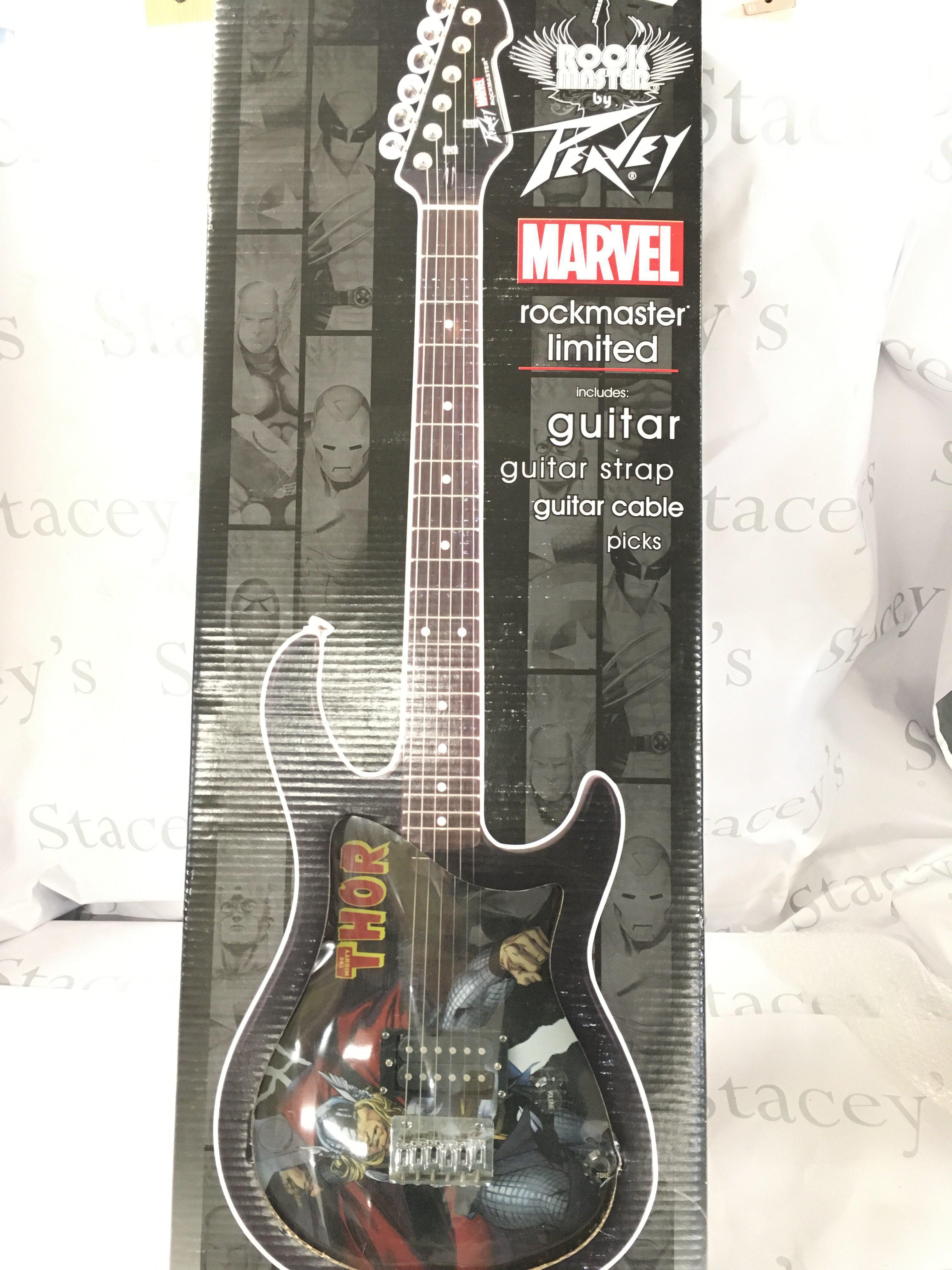 A Boxed Peavey Rock Master Marvel Thor Electric Guitar.