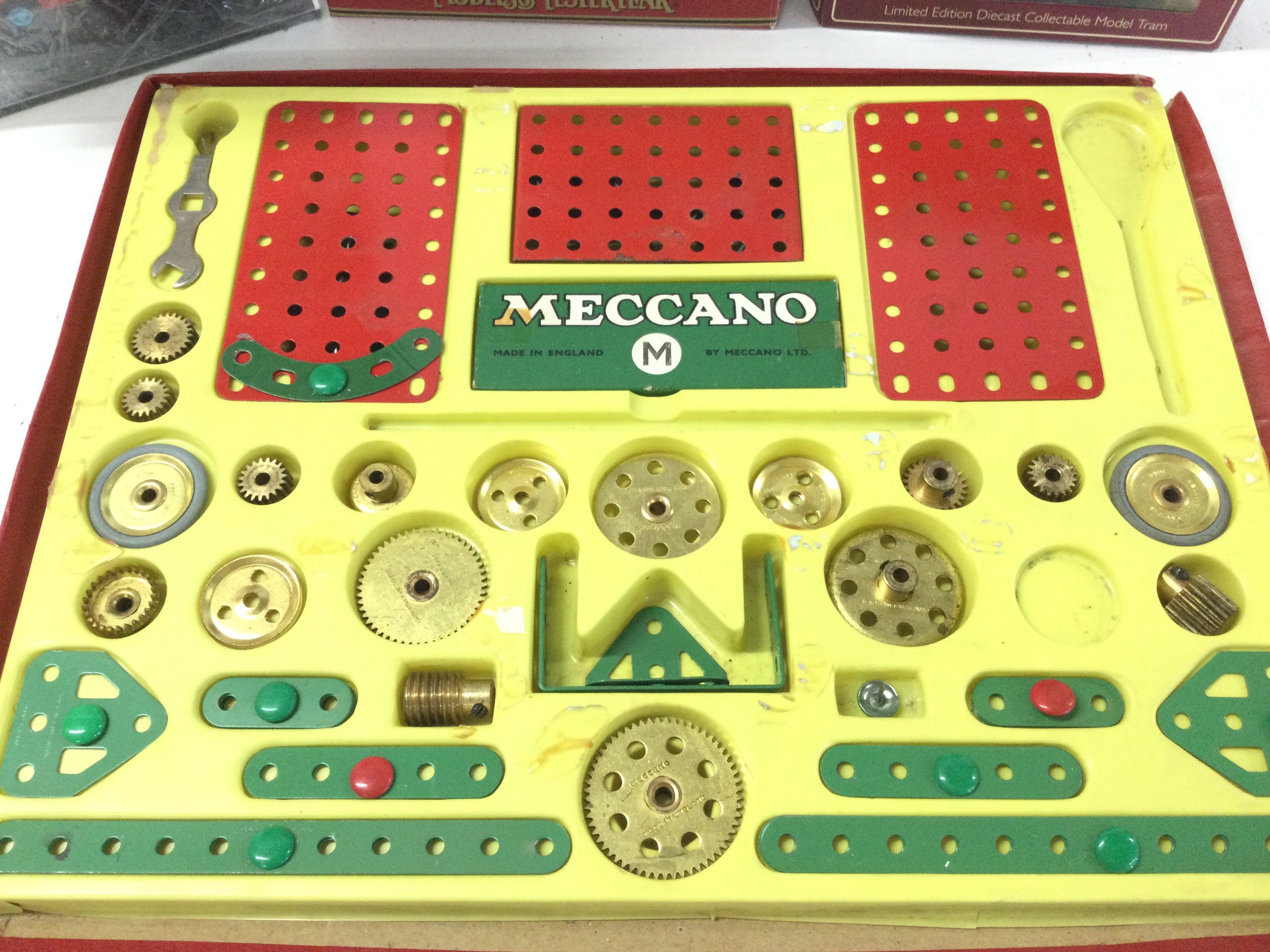 A Meccano Mechanisms Outfit (Parts Missing) And A Small Collection of Boxed Diecast. No Reserve.
