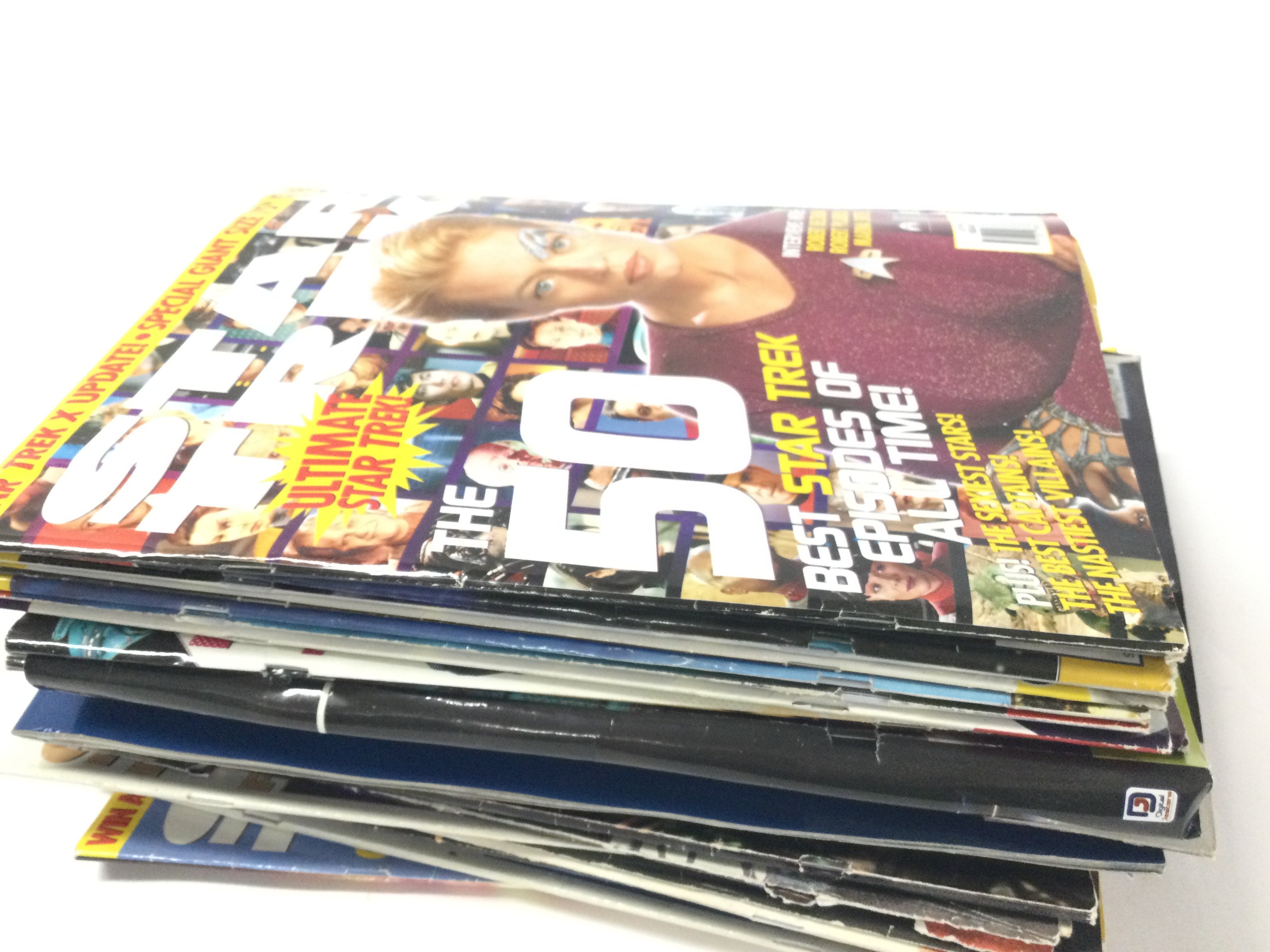 A Collection of Star Trek Magazines. No Reserve.