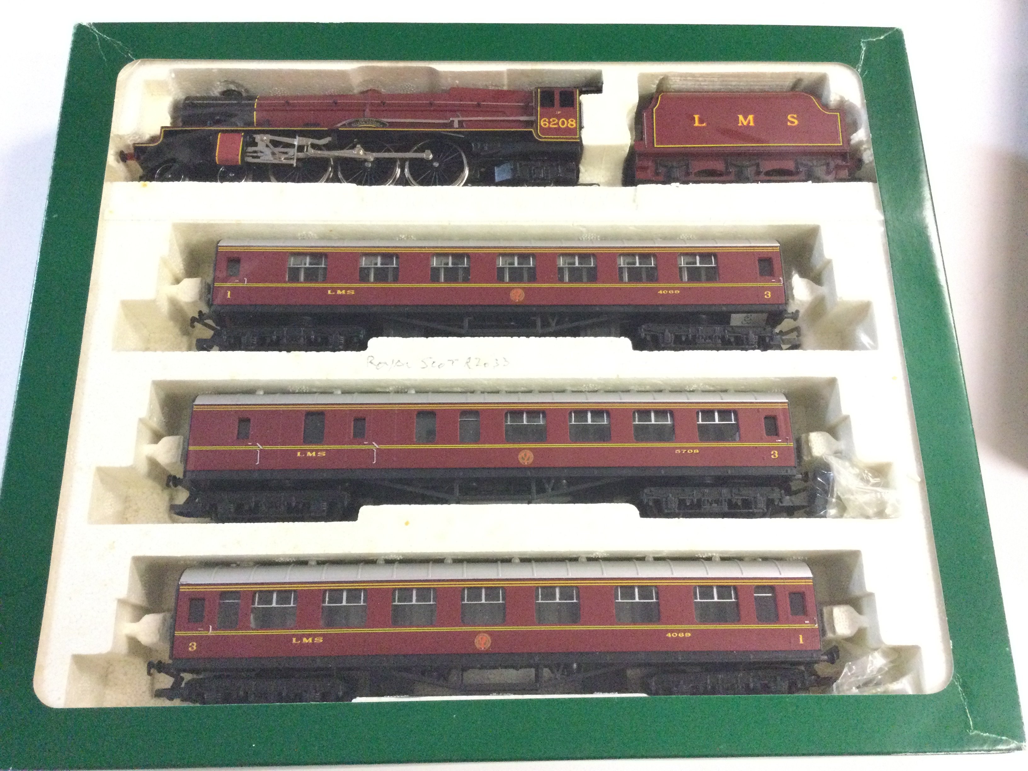 A Boxed Hornby 00 Gauge The Royal Scot Train Pack #R.2033.