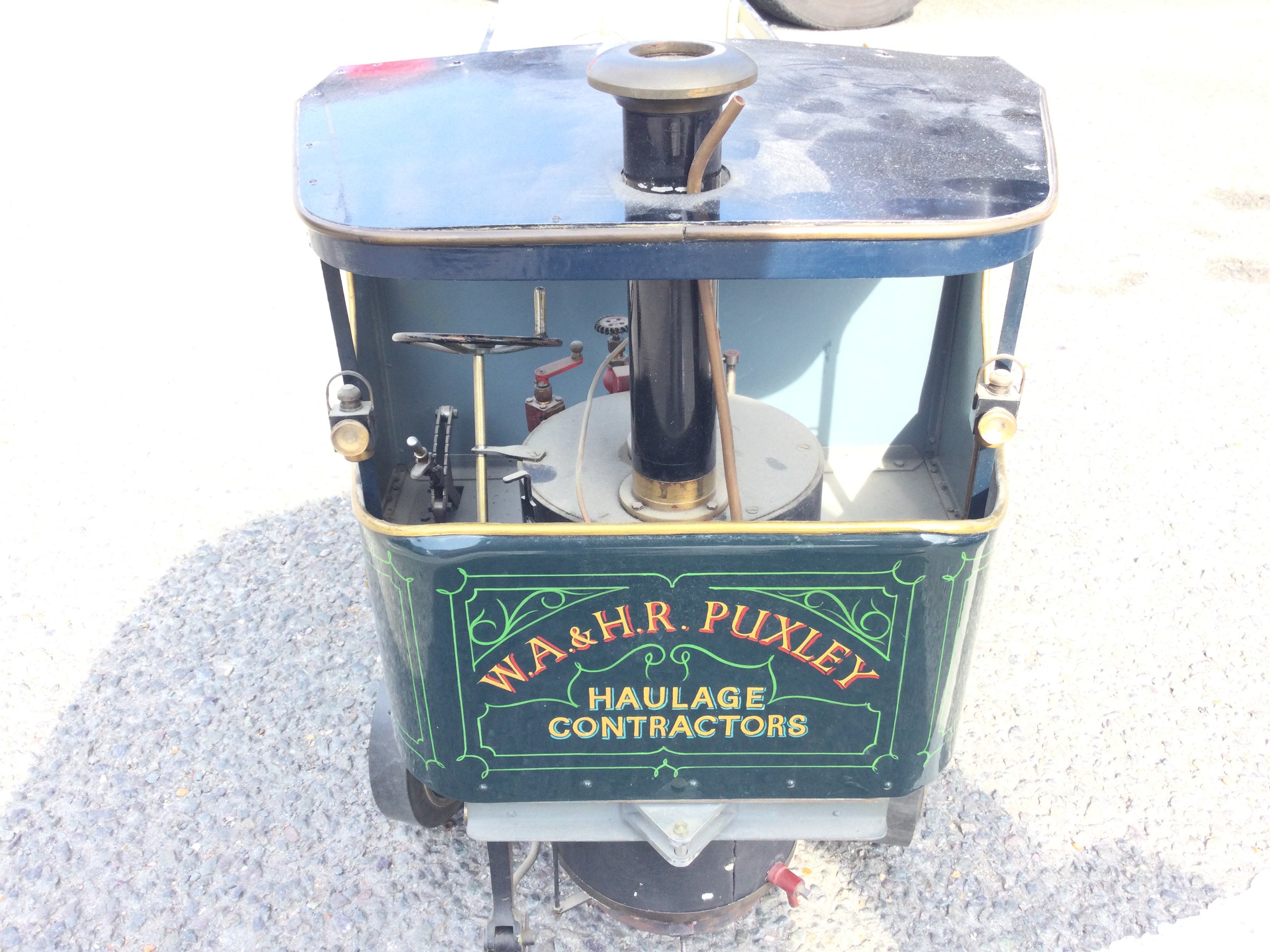 A Puxley Haulage Steam Wagon. Approx Length 137Cm.