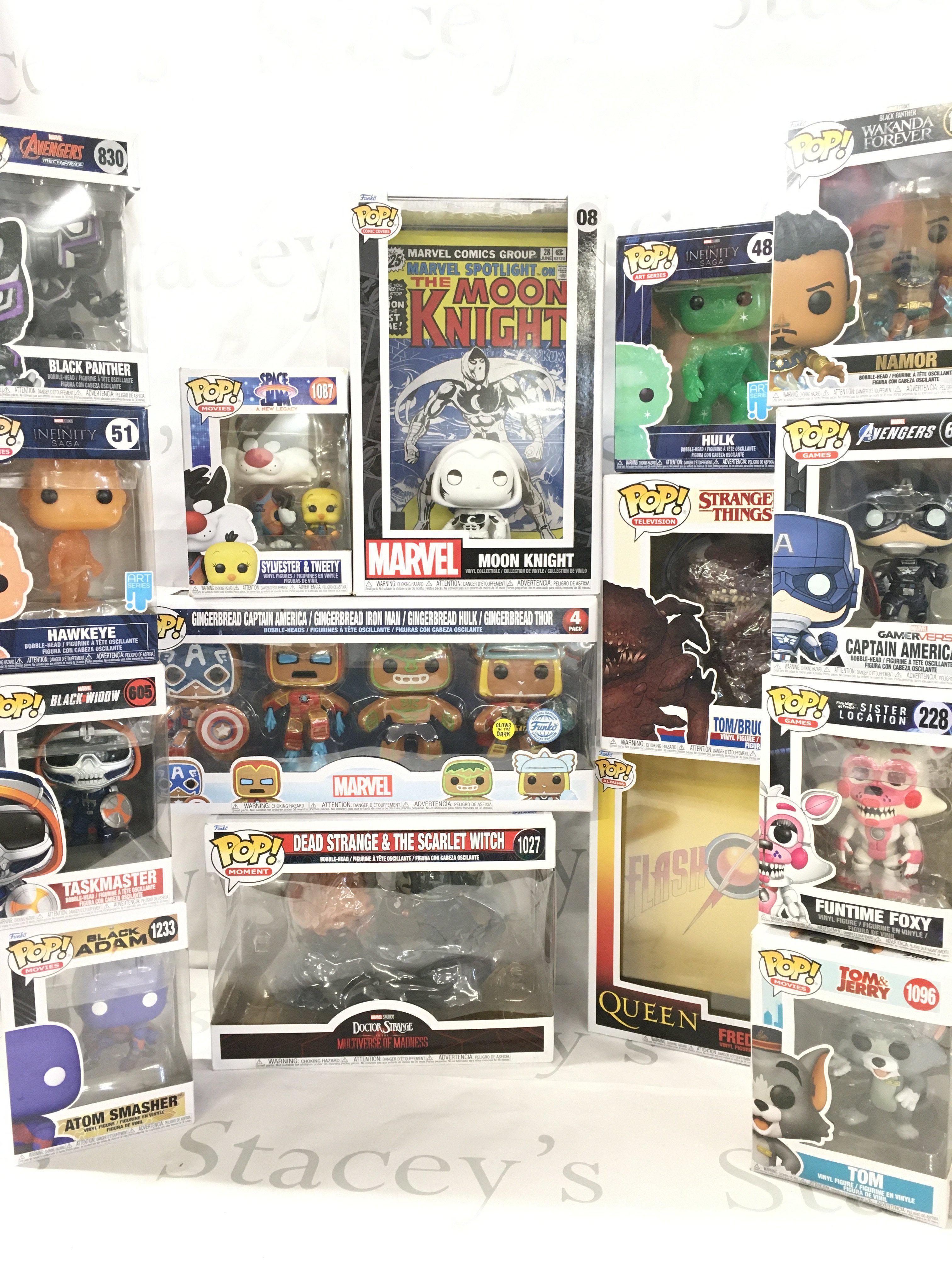 15 Assorted Boxed Funko Pop Figures.
