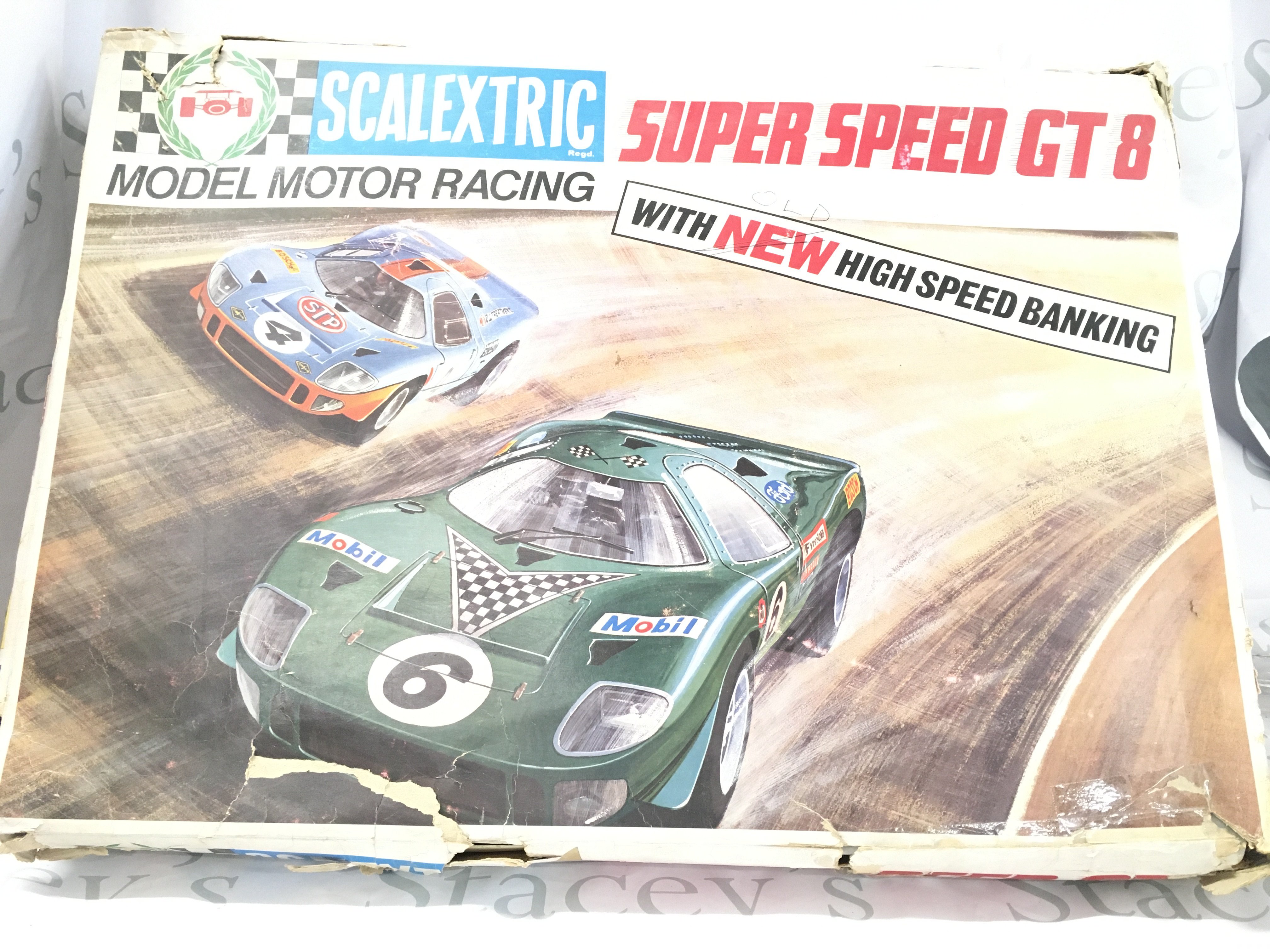 A Boxed Scalextric Super Speed GT 8 Set. No Reserve.