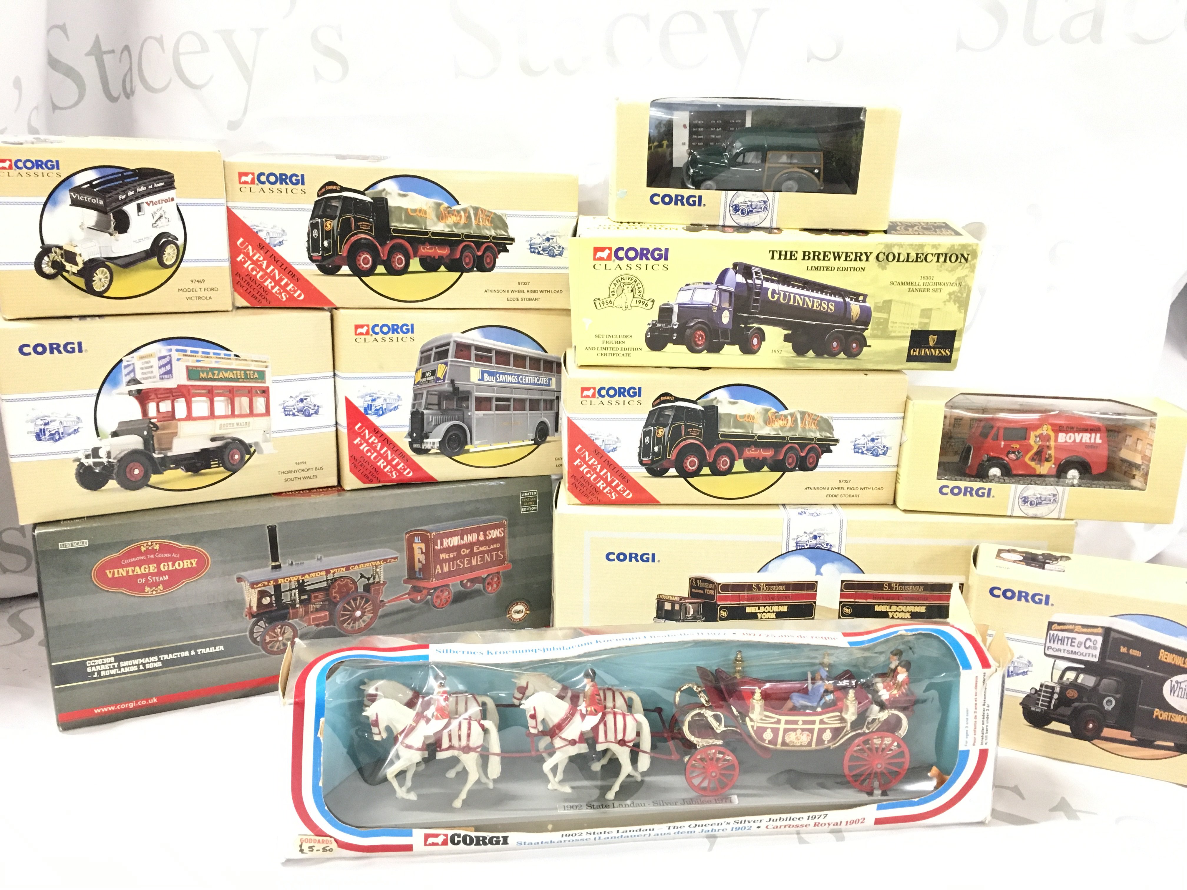 A Collection of Corgi Classics And A Silver Jubilee Set.