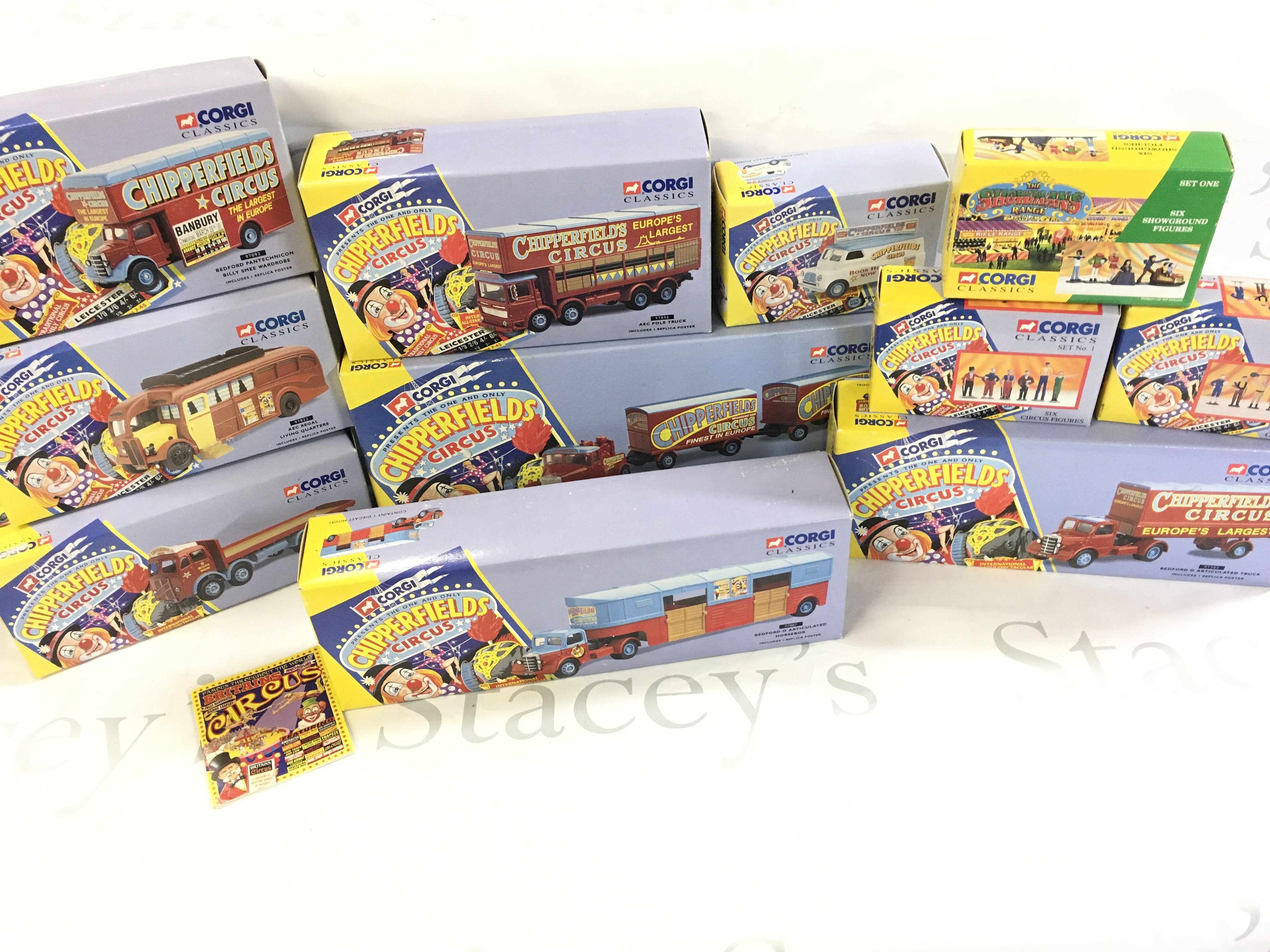 A Collection of Boxed Corgi Classics Chipperfeilds Circus.