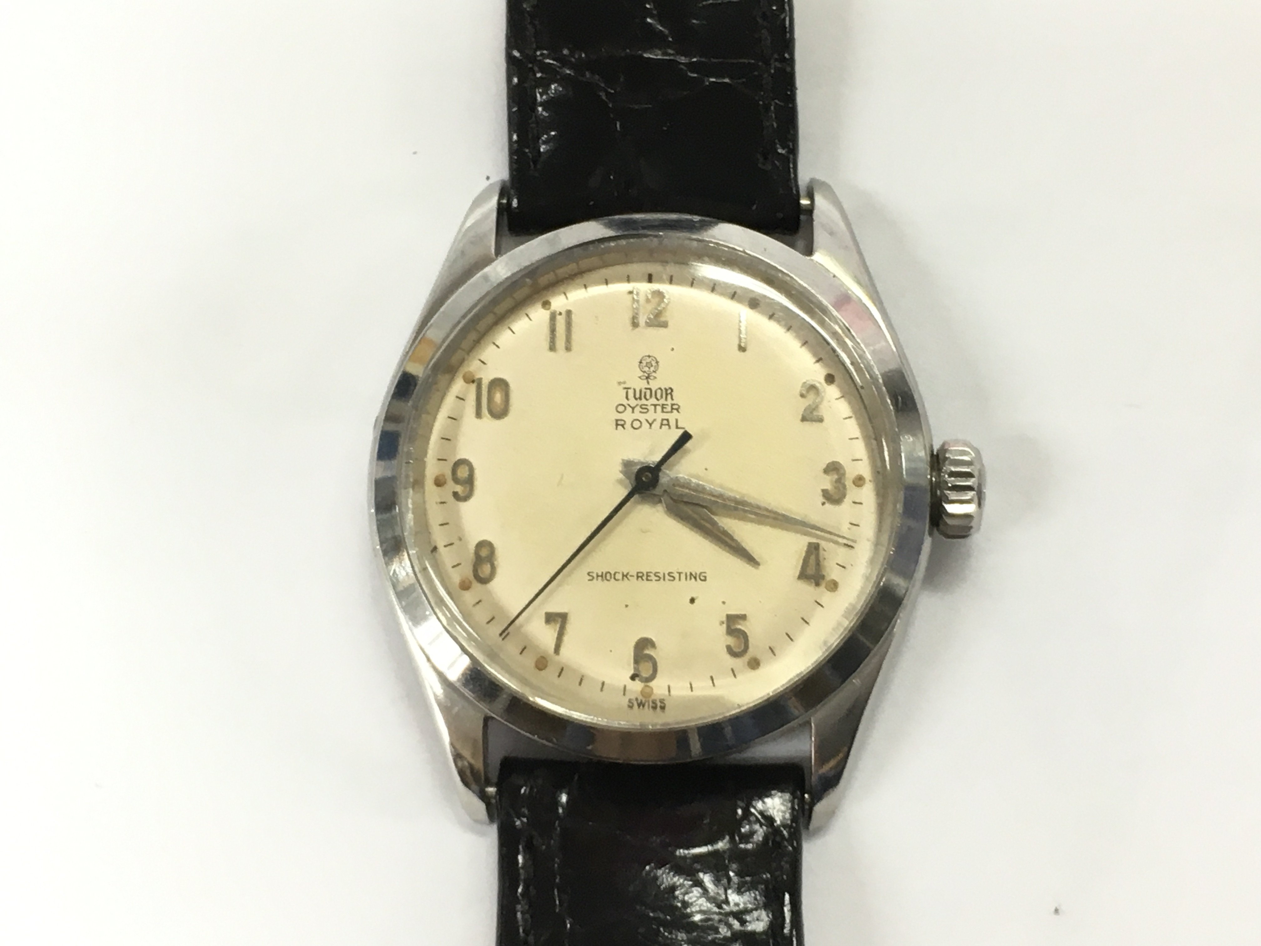 A gents Tudor Oyster Royal watch. Shipping category A.