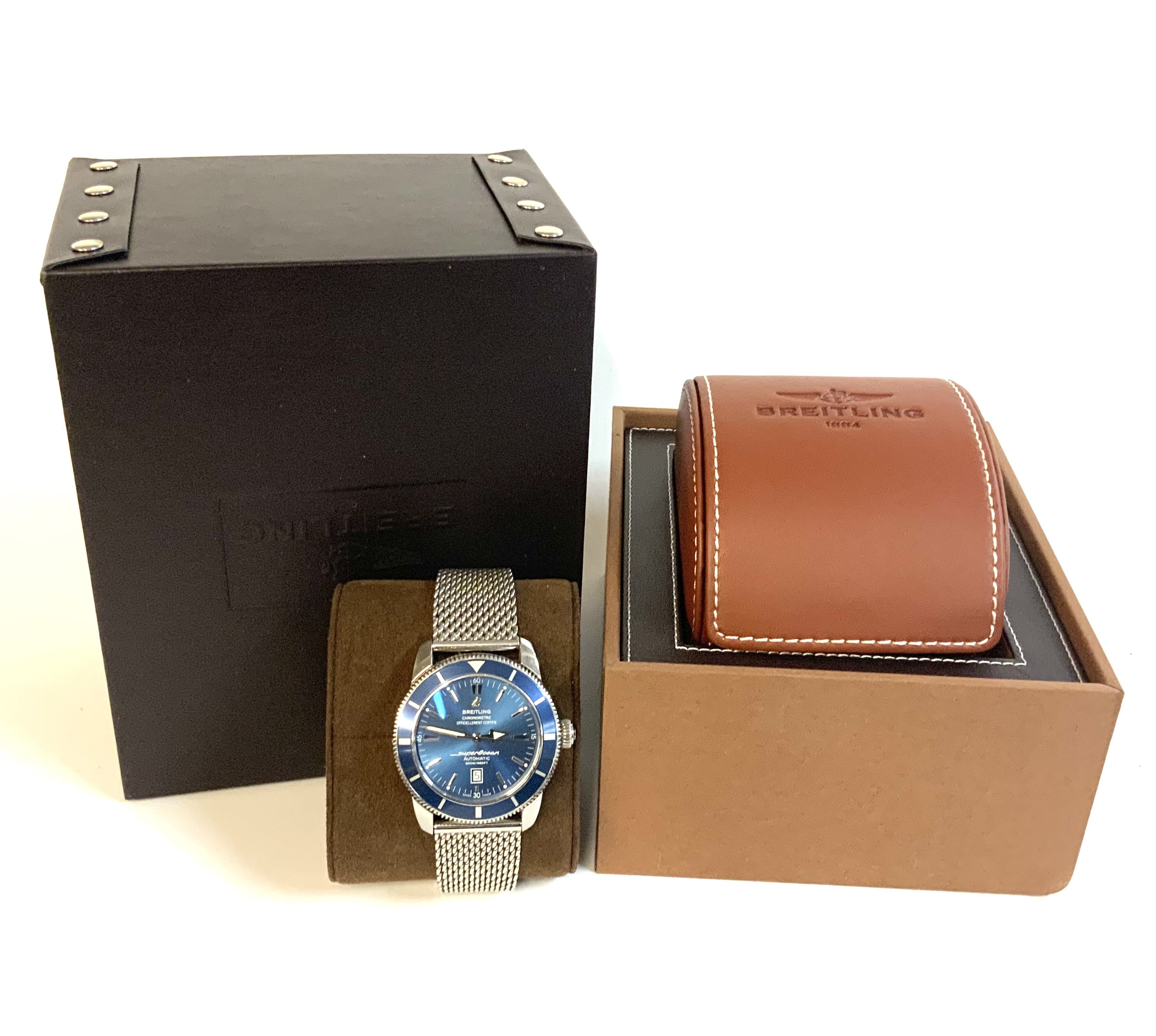 BREITLING Superocean Heritage B20 Automatic 44mm Men's Watch A17320/2900204. Box and papers.