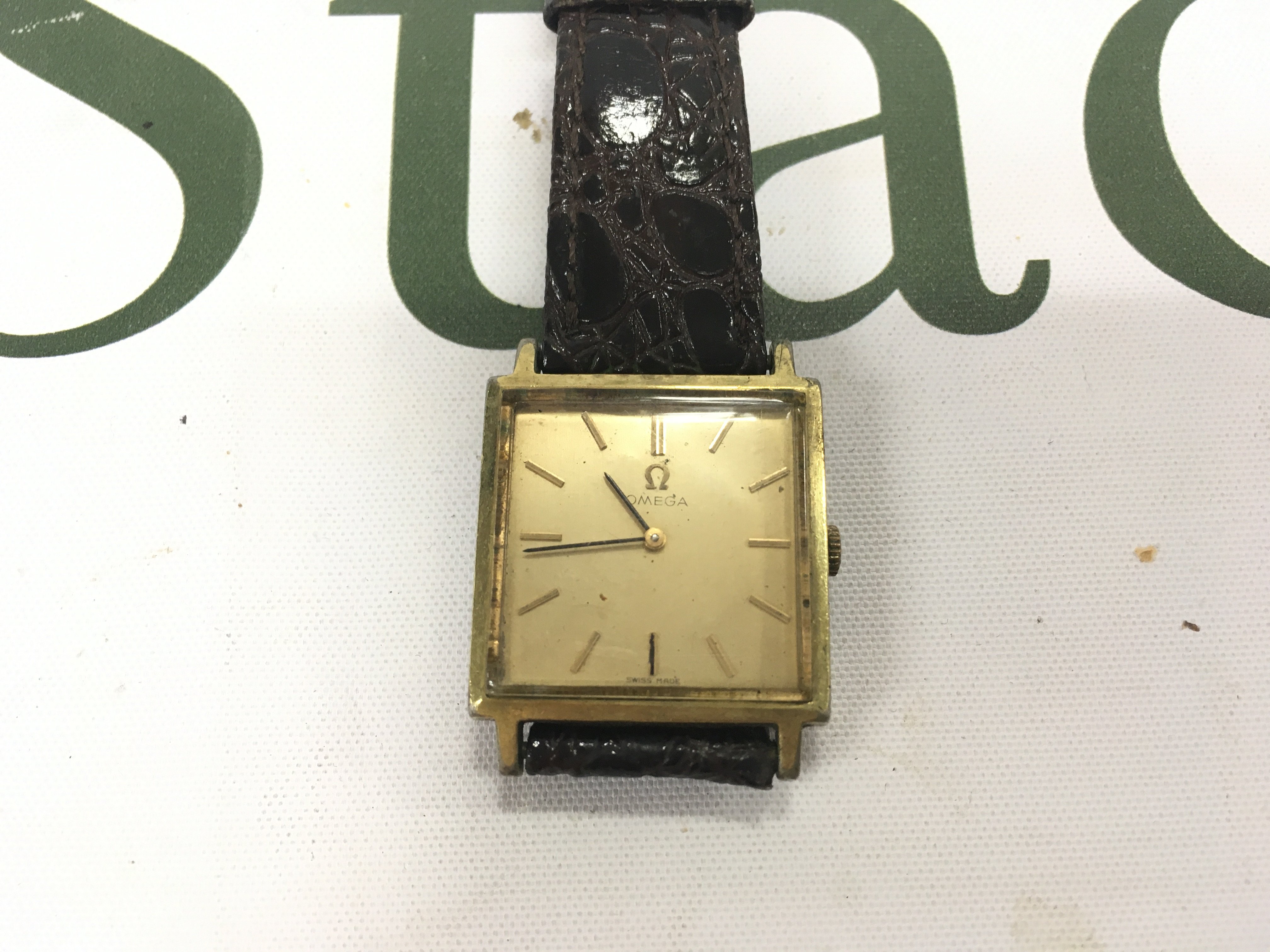 A vintage gents image watch for restoration.