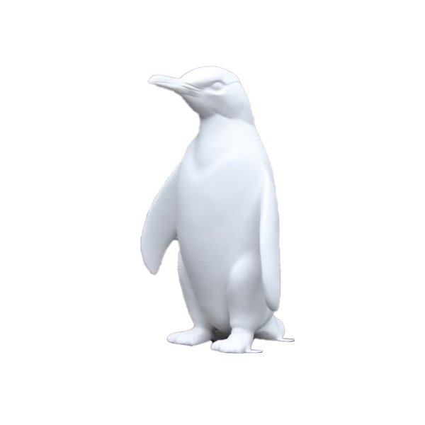 Blank penguin SMALL SCULPTURE Height - 1000mm width 600mm depth 720mm weight 18kg