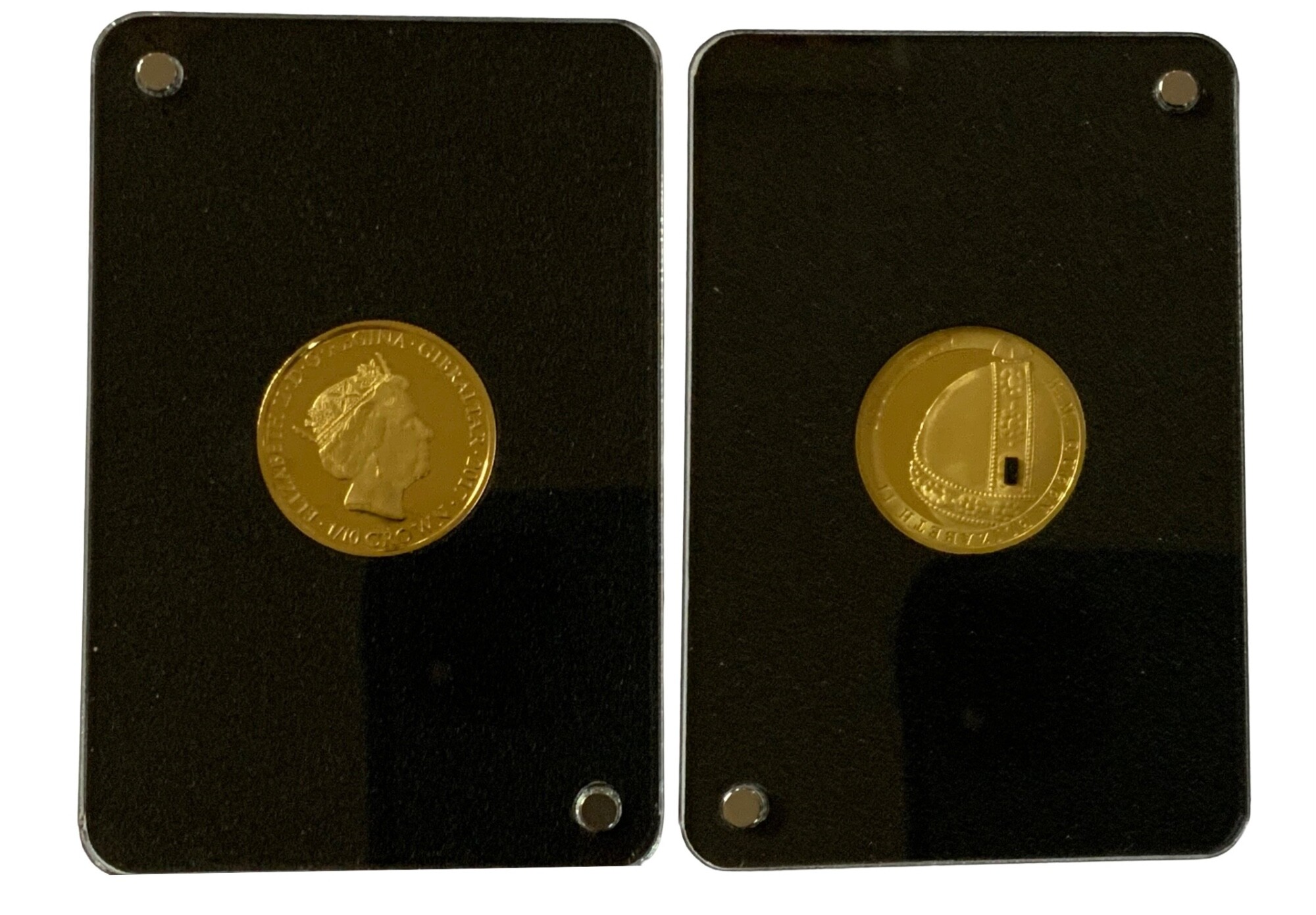 A small gold commemorative coin, 2017 Elizabeth II, 3.1g.