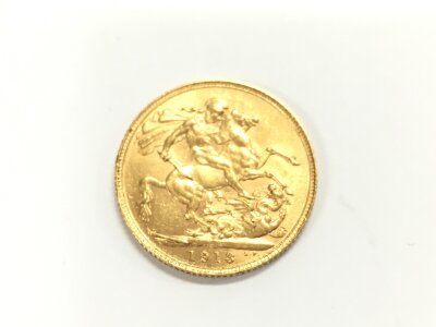 A 1913 full sovereign