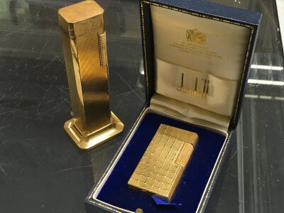 Two dunhill lighters