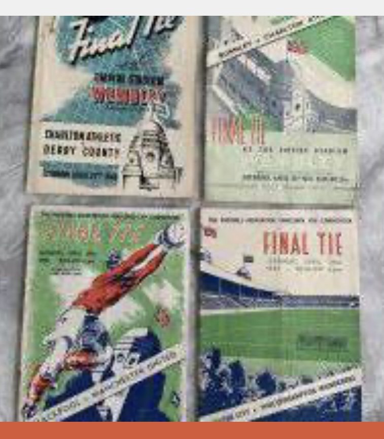 Post War FA Cup Final Programme Collection: Complete run in collectors folder from 1946 to 1963. Very good condition all with no writing. (17)