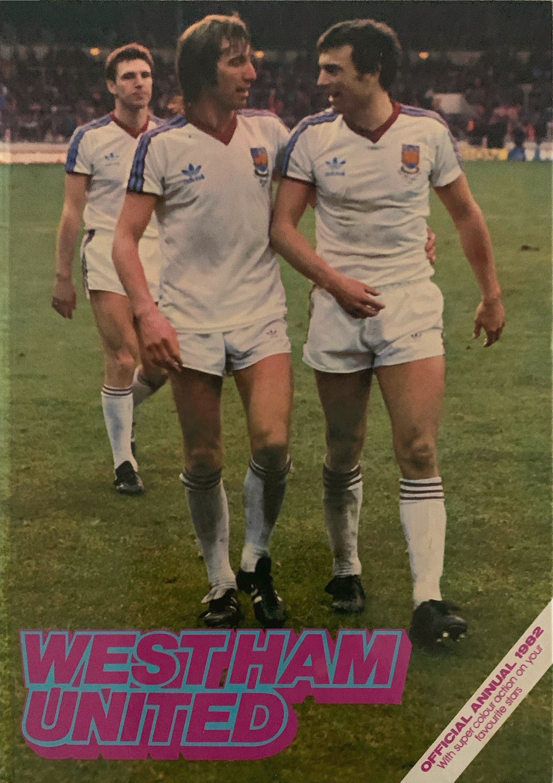John Lyalls Signed West Ham Book Collection: 6 annuals and yearbooks from the early 80s all signed by Lyall. C/W Champions Back To Division One also signed and some others either signed by author or where Lyall has written the foreword. Charles Korr book is number 2/200 and is signed by the author Lyall and Eddie Chapman. (14)