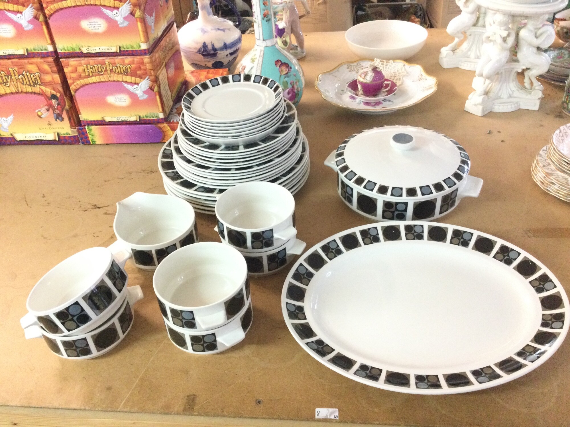 A Midwinter Dinner Service including plates, bowls etc