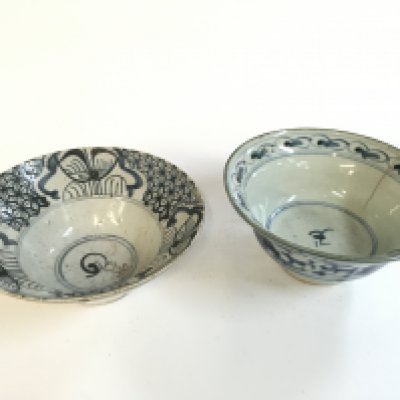 Two Chinese Ming period style bowls