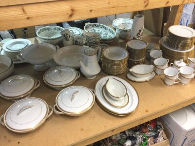 Noritake Richmond dinner set including cups, saucers , plates etc