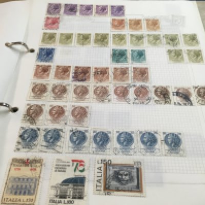 Eight stamps books containing GB and Commonwealth stamps