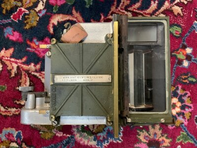 A vintage tank periscope.