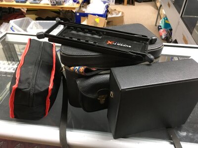 Prinz 10x50 Binoculars and a Ricoh KR-10 camera , tools etc. no reserve