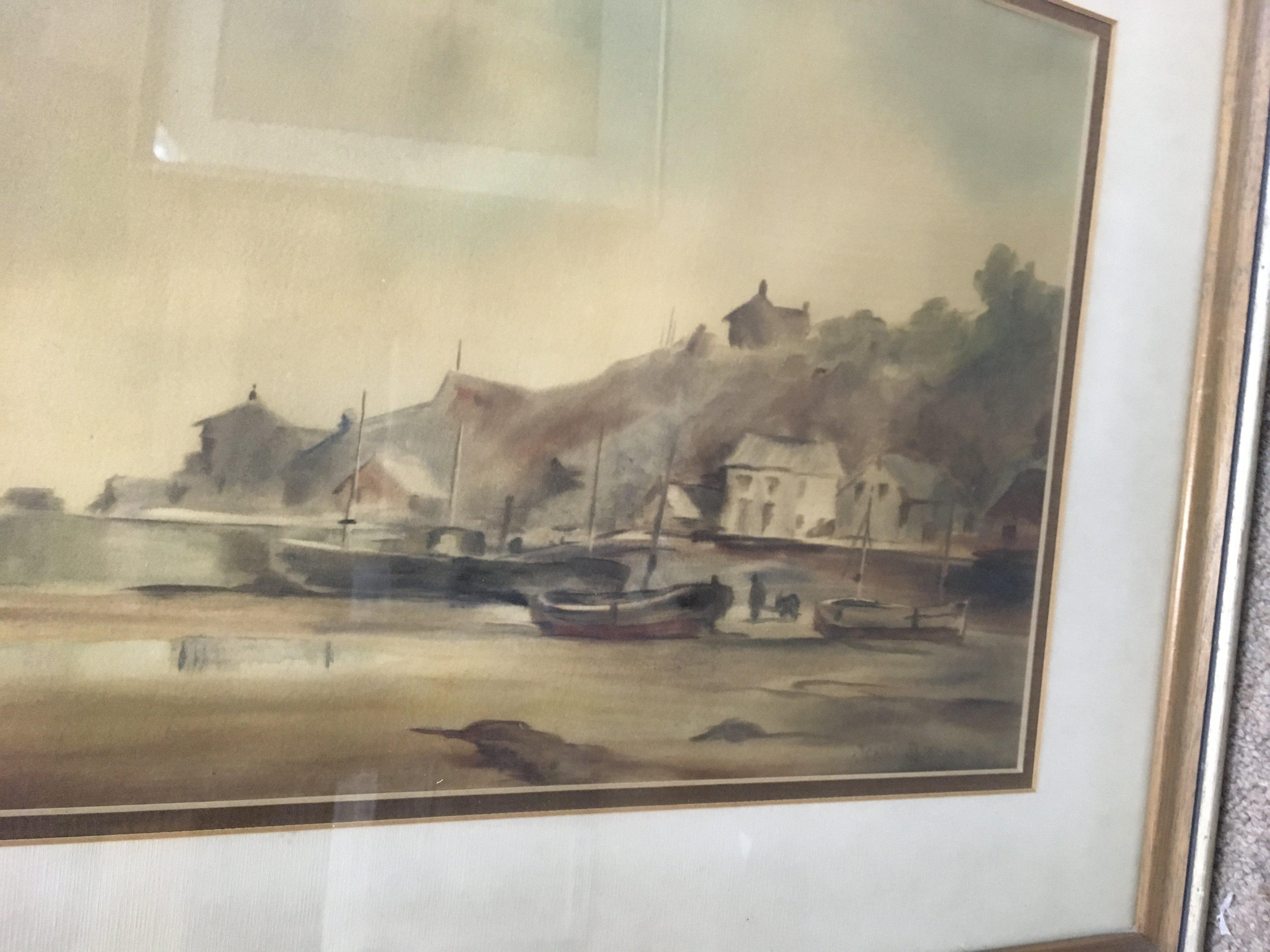 Three framed watercolours by John Snelling