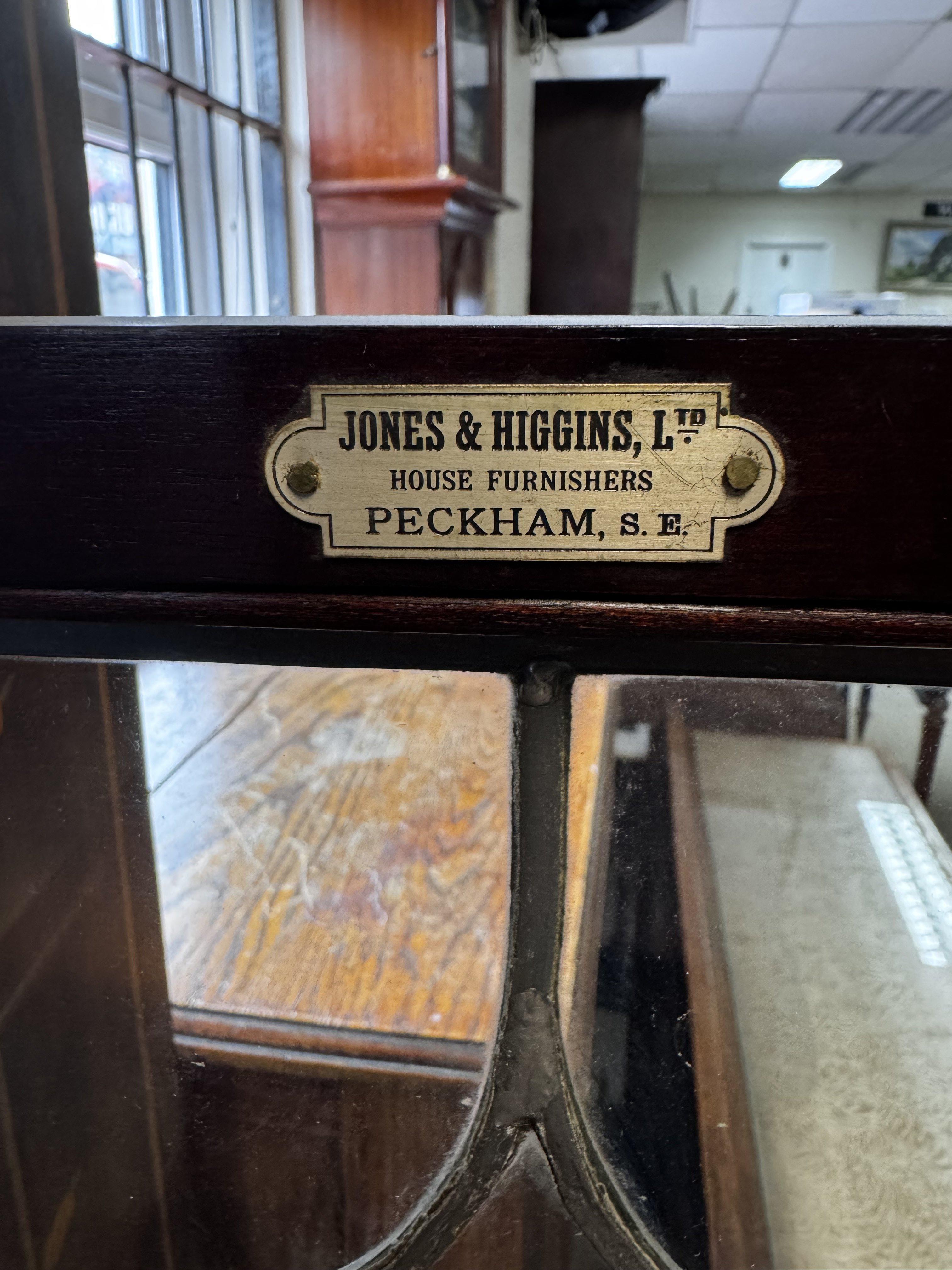 An Art Nouveau Display Cabinet, circa 1905 , 190cm x 135cm.