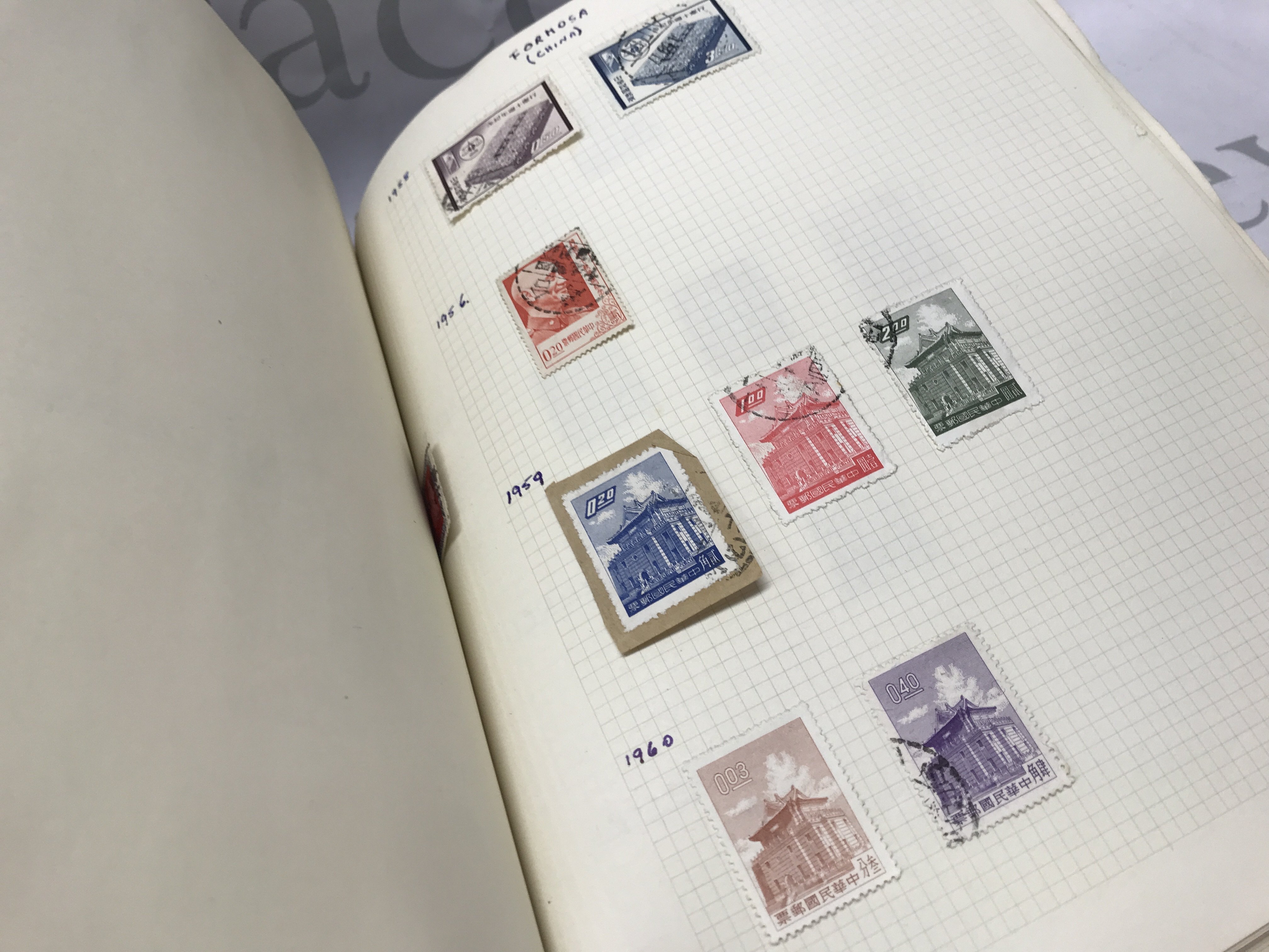 Six world stamp albums , including used and unused , some loose stamps, British colonies, Chinese stamps ,20th century southern Irish stamps etc. postage category C- NO RESERVE