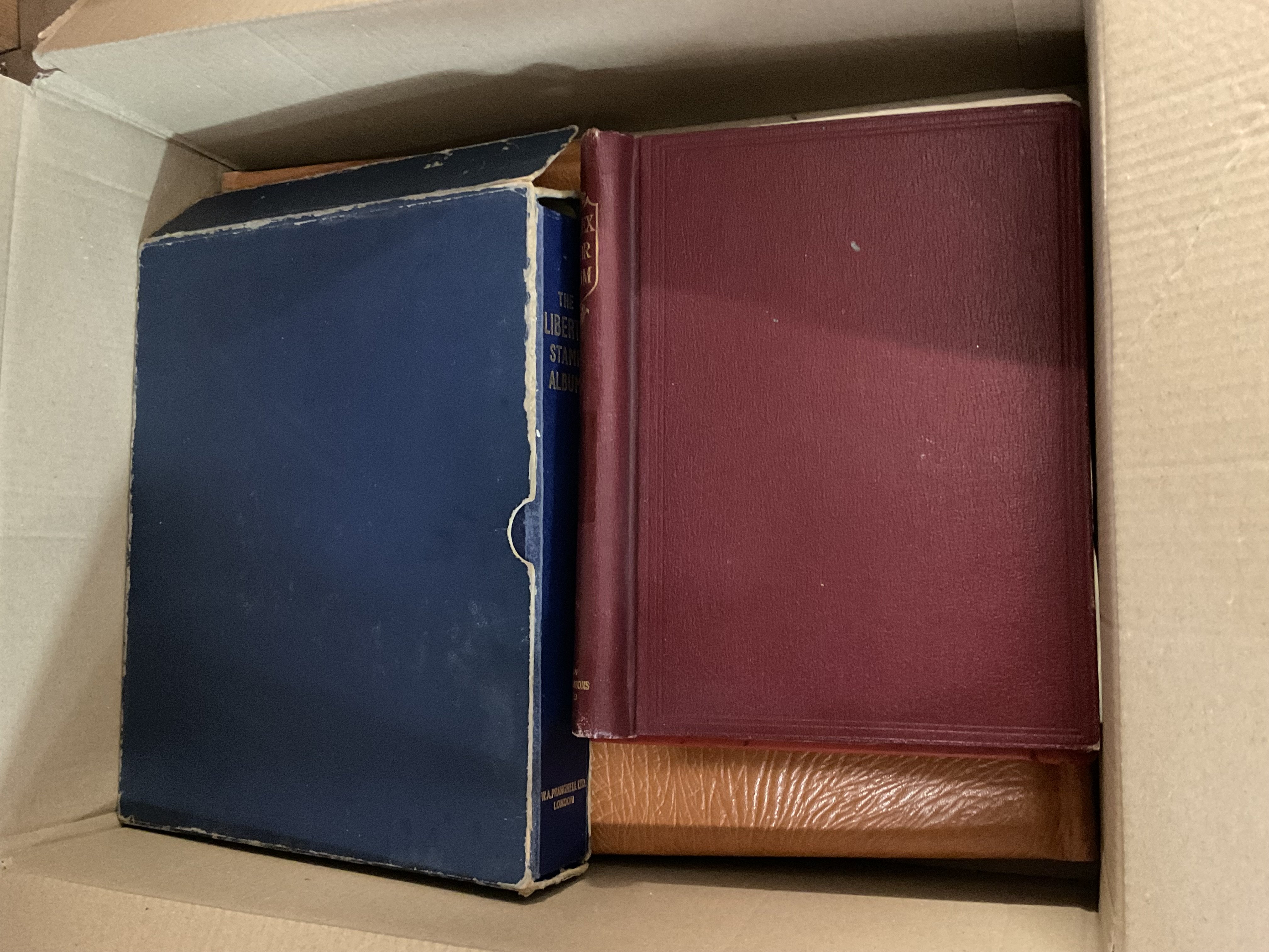 A collection of stamps albums mixed British, commonwealth.