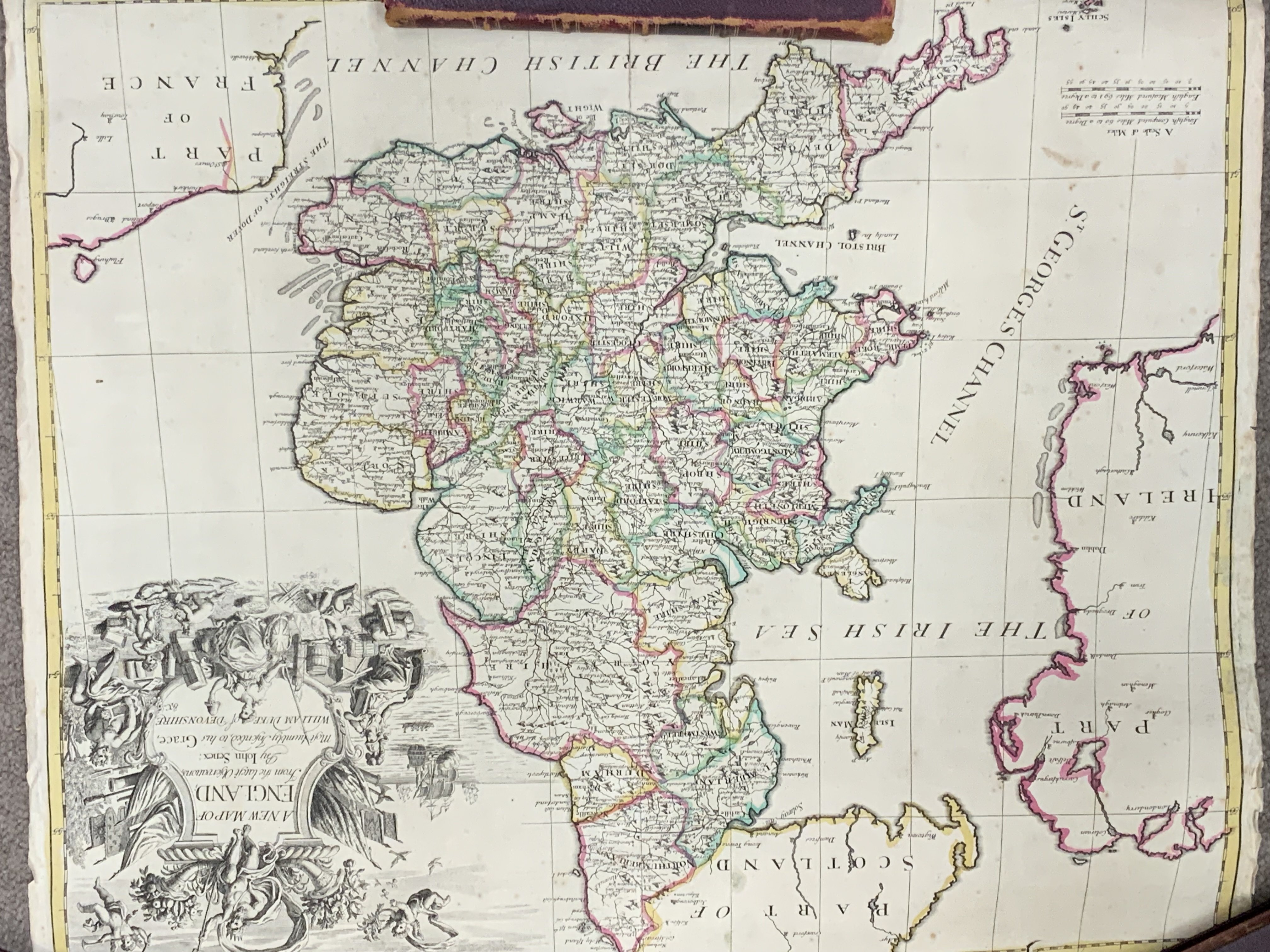 A varied collection of vintage maps / OS maps to include GB, Africa, France. (D) 20+ maps