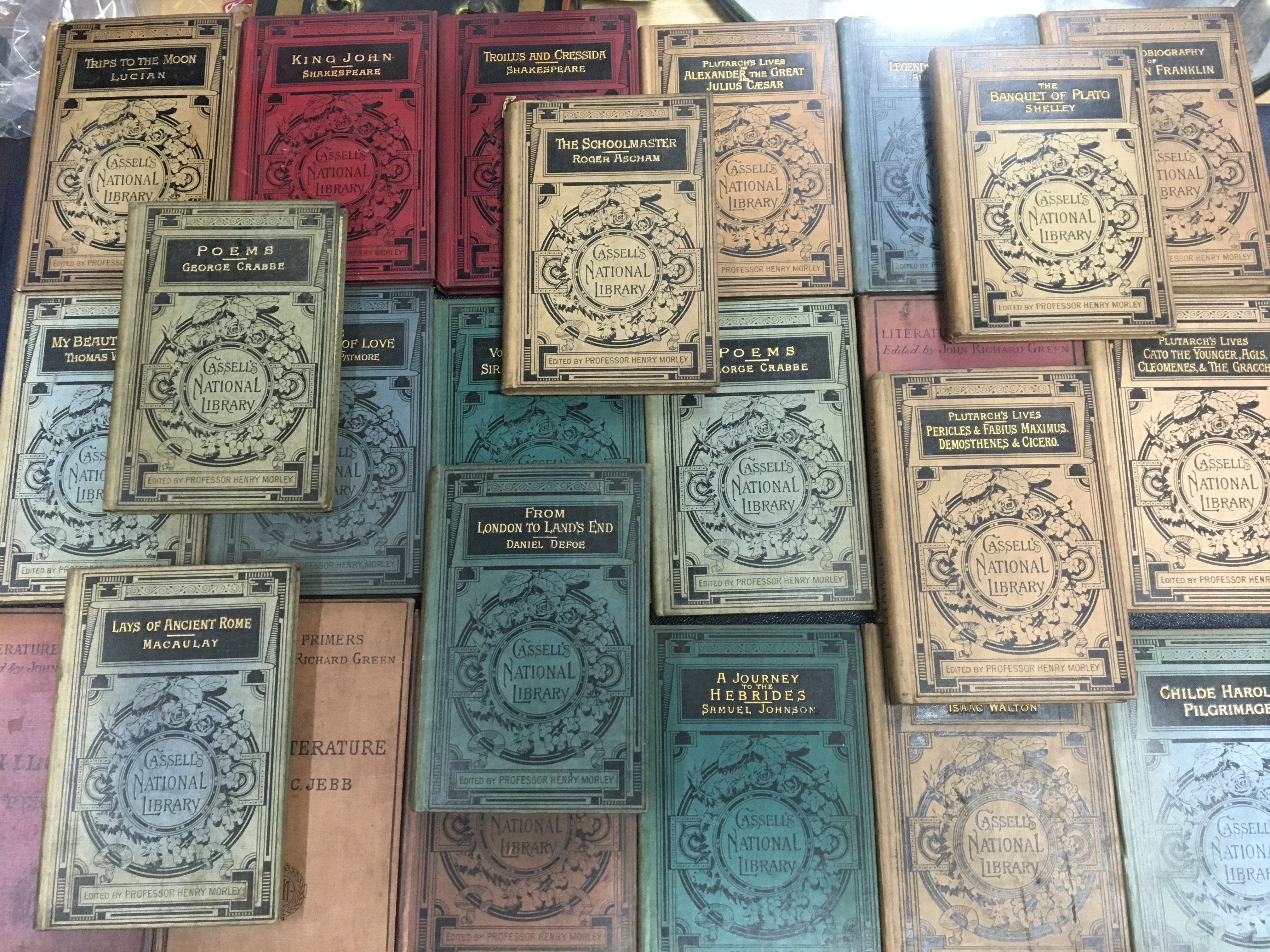 A collection of Cassells National Library books Edited by Professor Henry Morley .