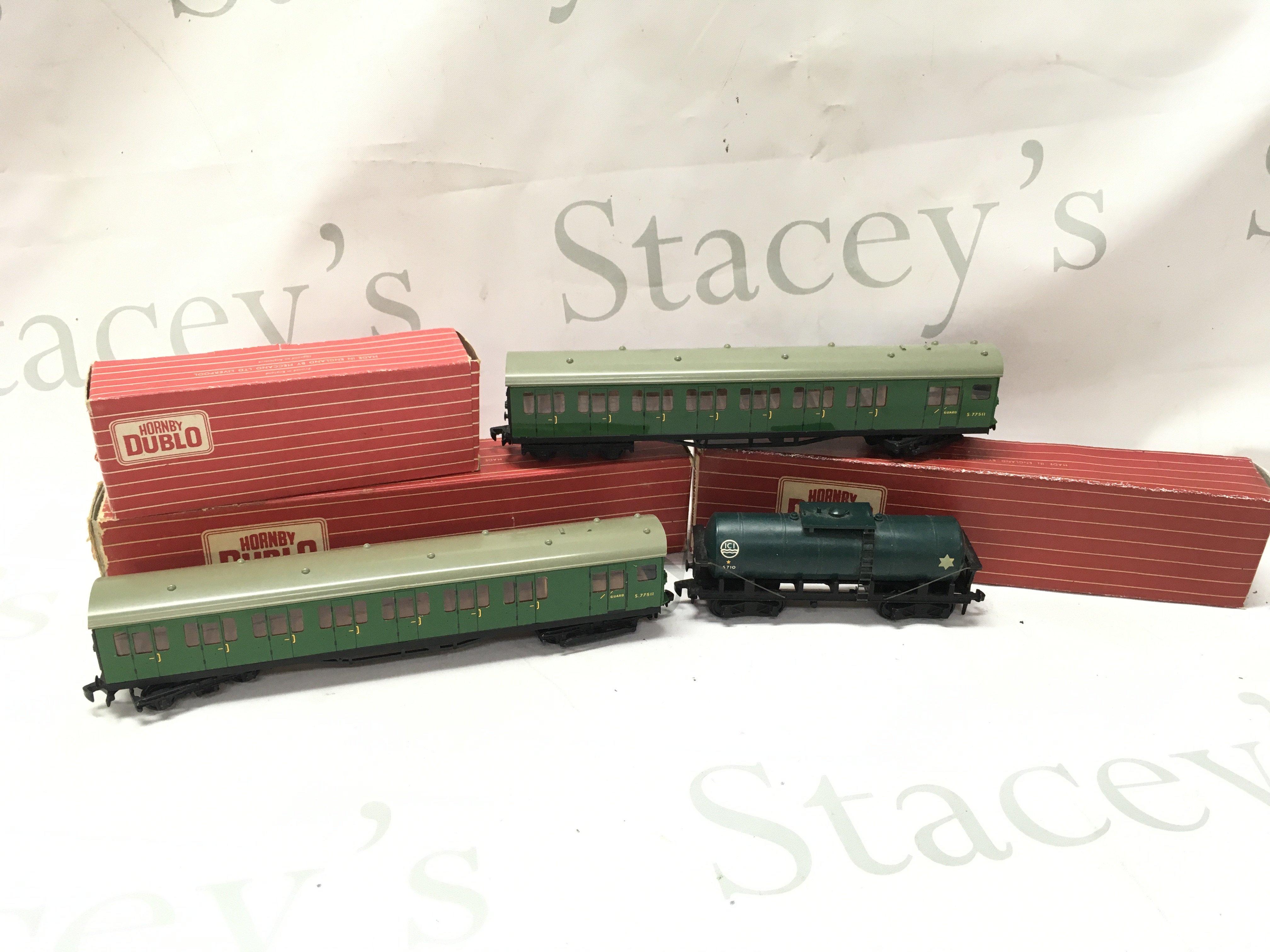 Boxed Hornby Dublo models , postage category B