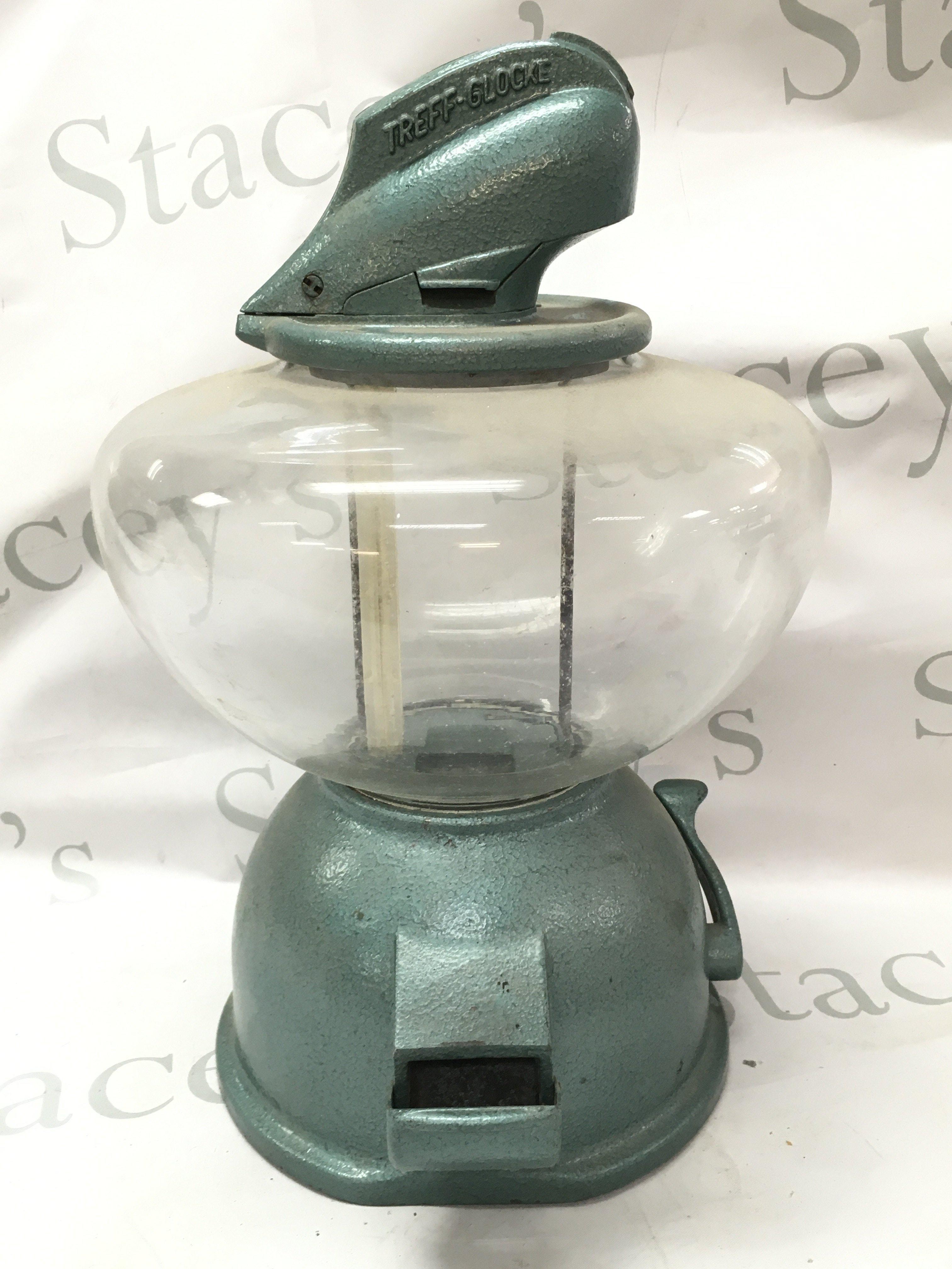 A German Vintage Treff-Glocke gumball/ sweets machine , 41cm tall. this lot cannot be posted