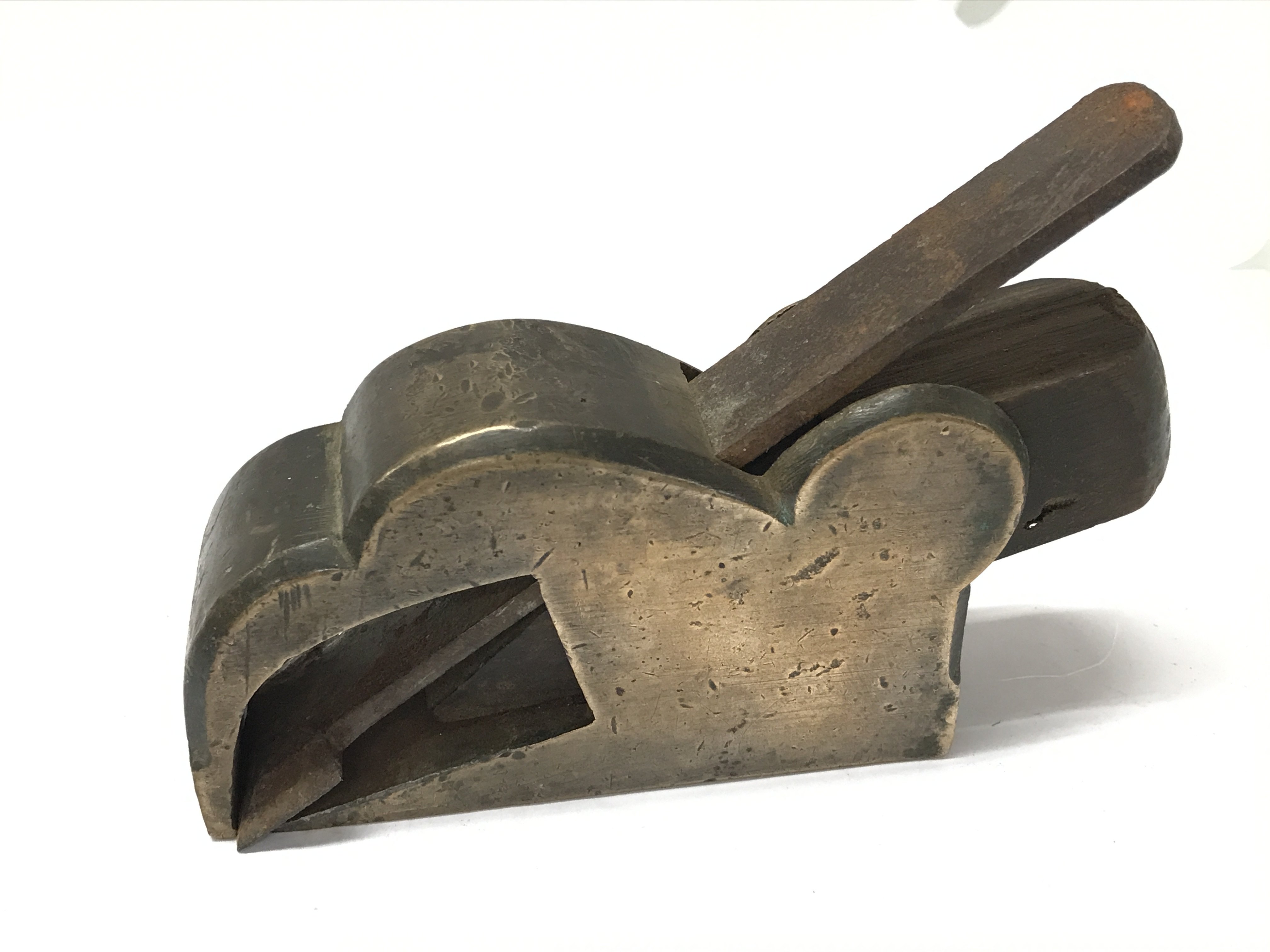 A brass bull nose plane , postage category A- NO RESERVE