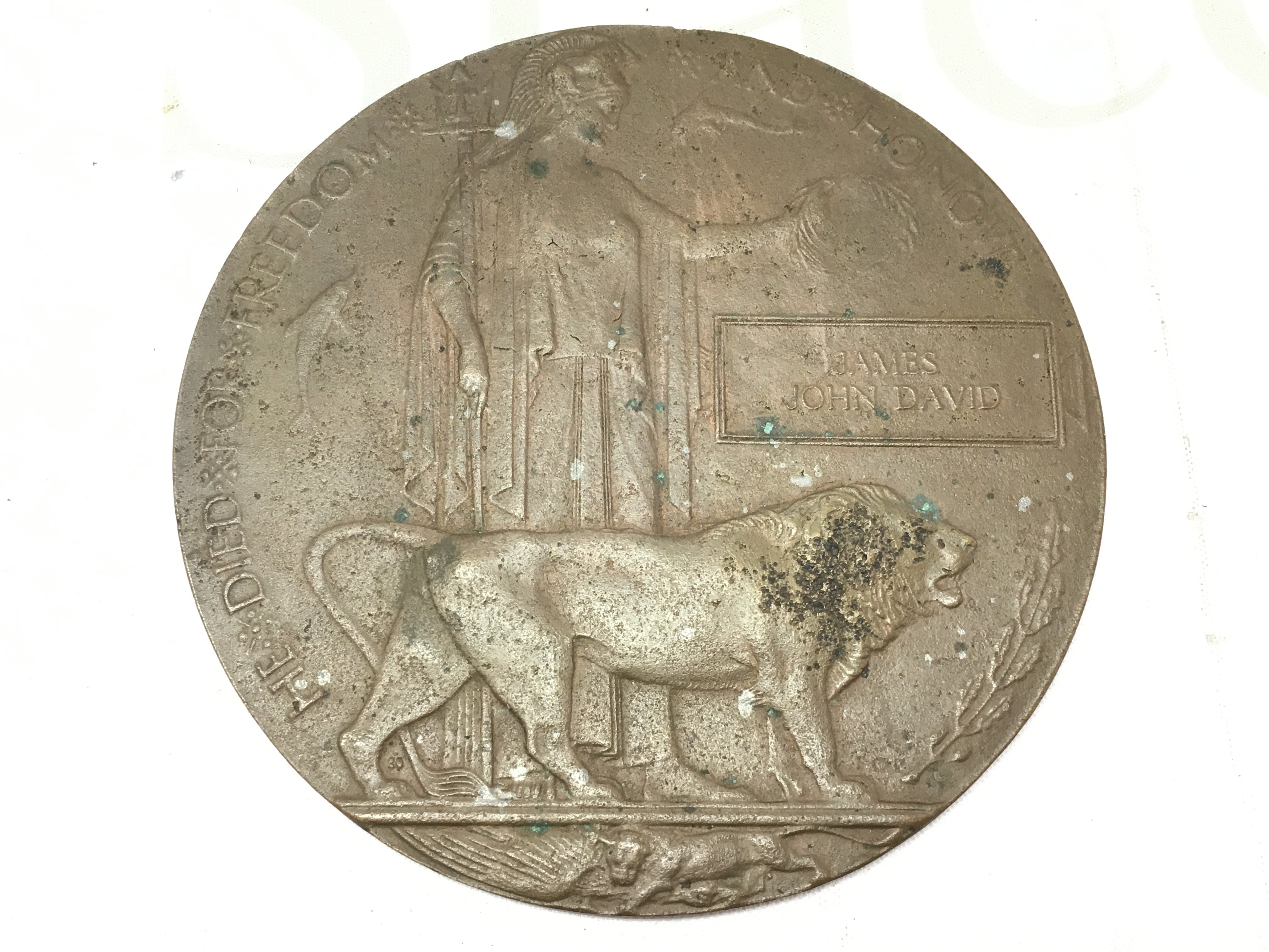 A death Penny , postage category A