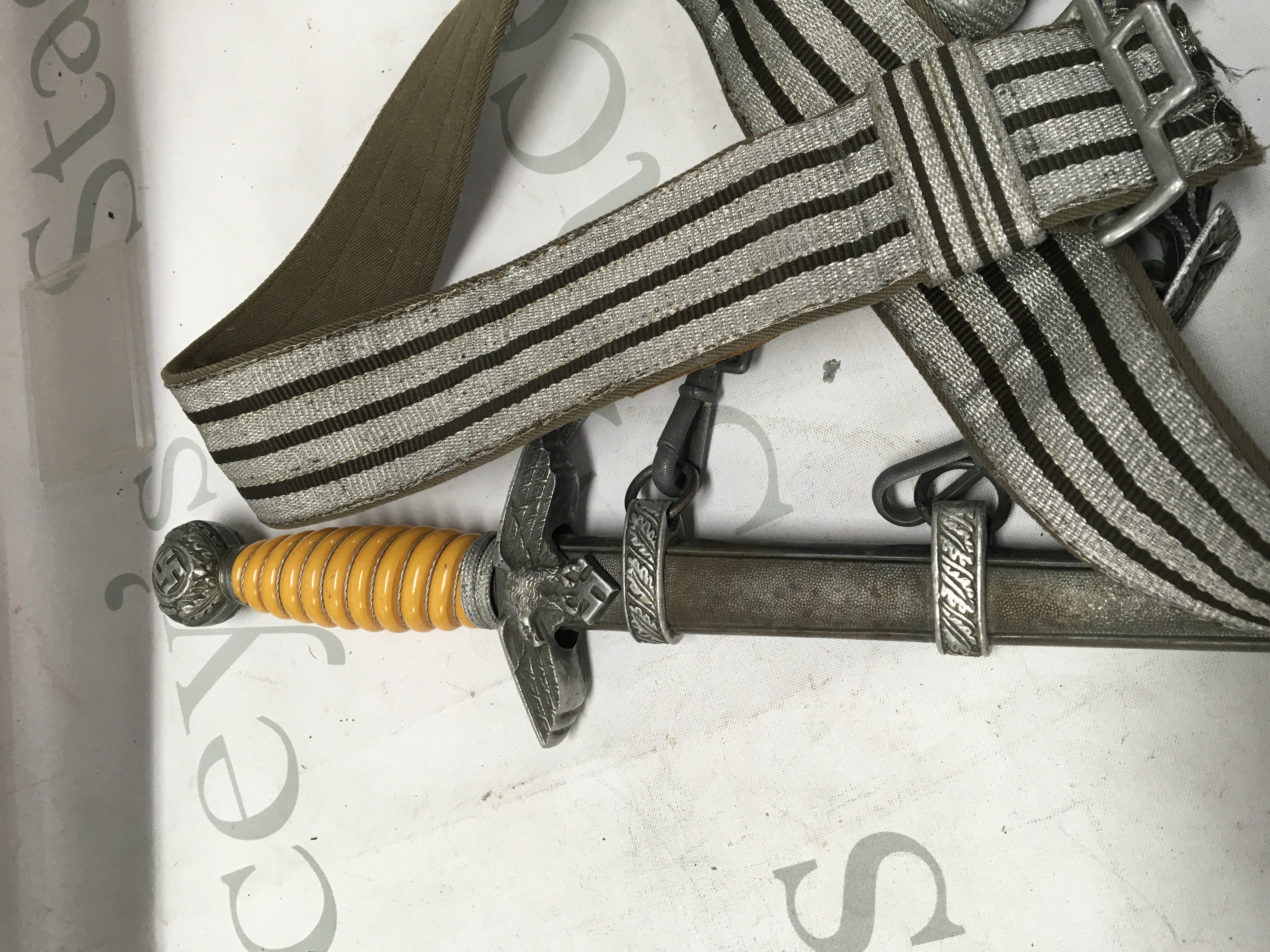 A German Luftwaffe 2nd pattern officers dress dagger.