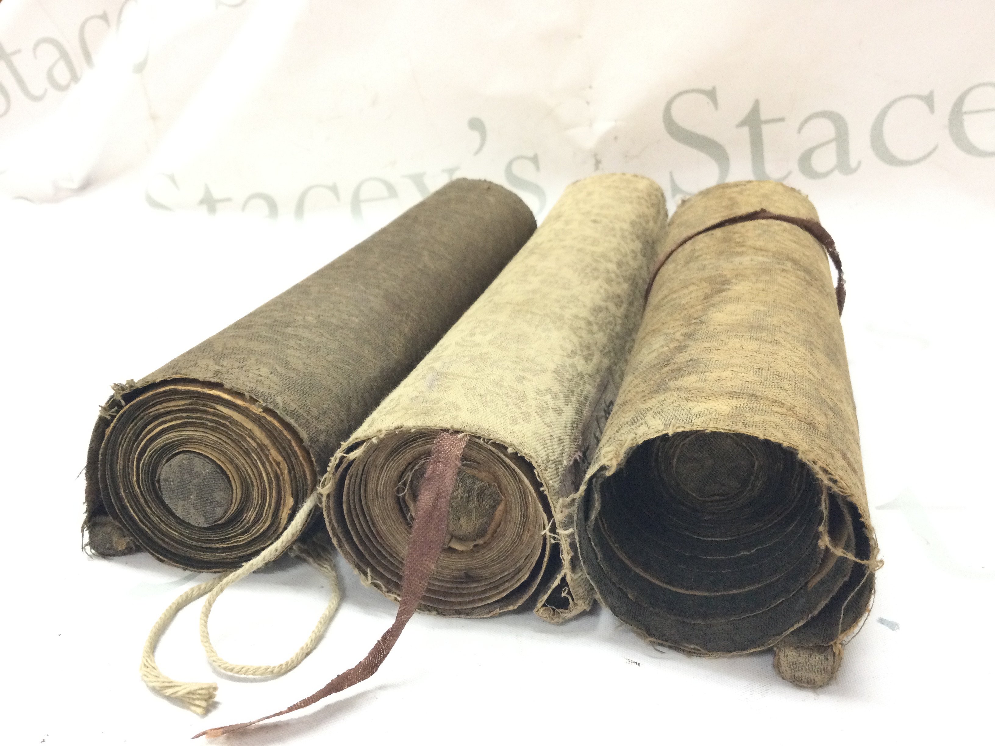 Three various Tibetan scrolls. Postage category B
