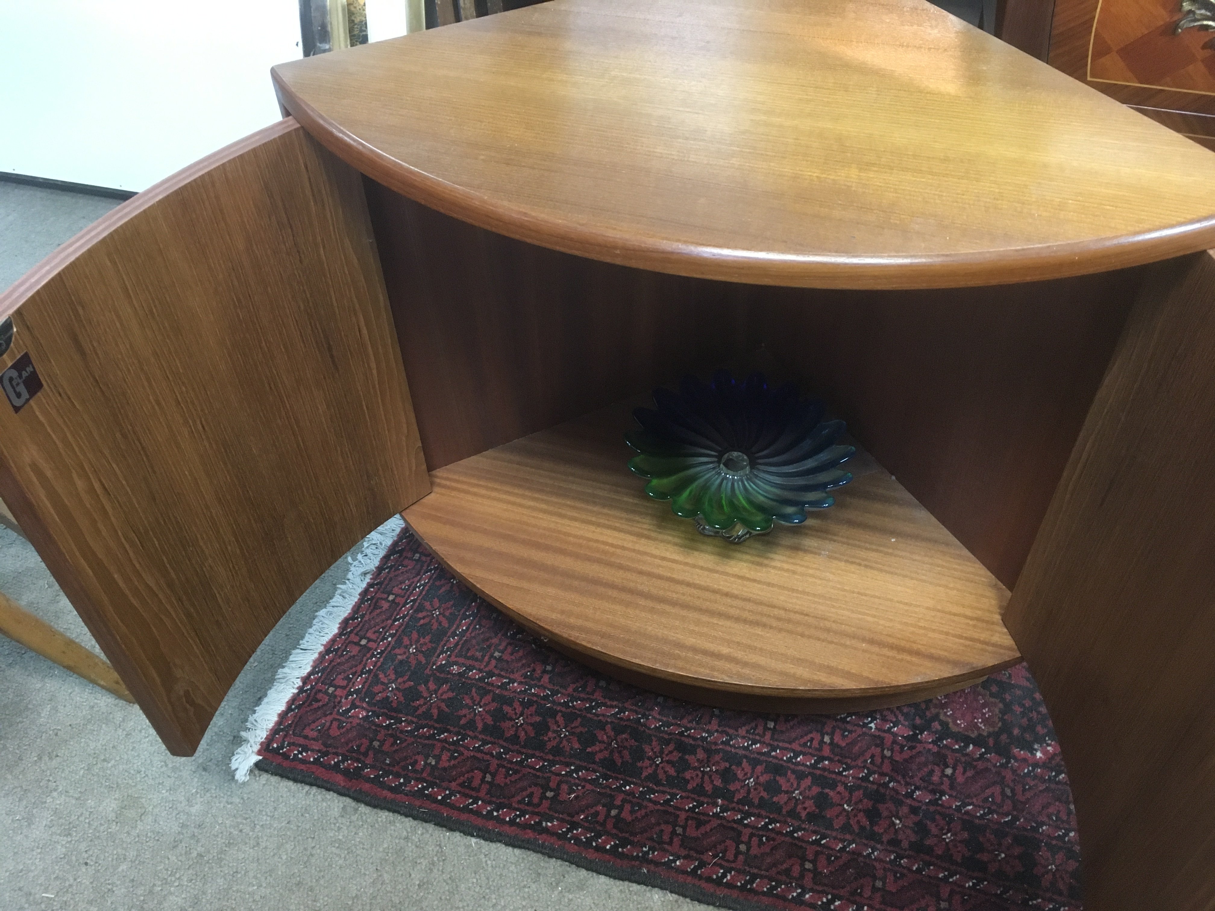 A small G Plan corner cabinet . 64cm wide 54cm tall.- NO RESERVE